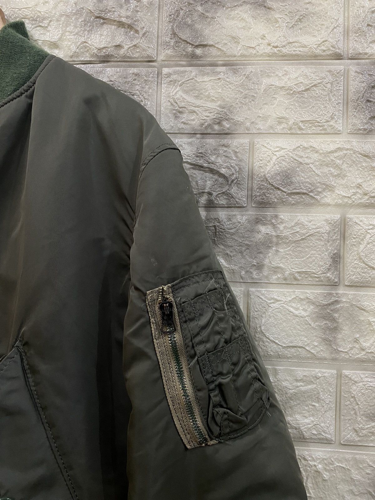 Alpha Industries × Vintage Vintage Alpha Industries Bomber Jacket Size US M / EU 48-50 / 2 - 8 Thumbnail
