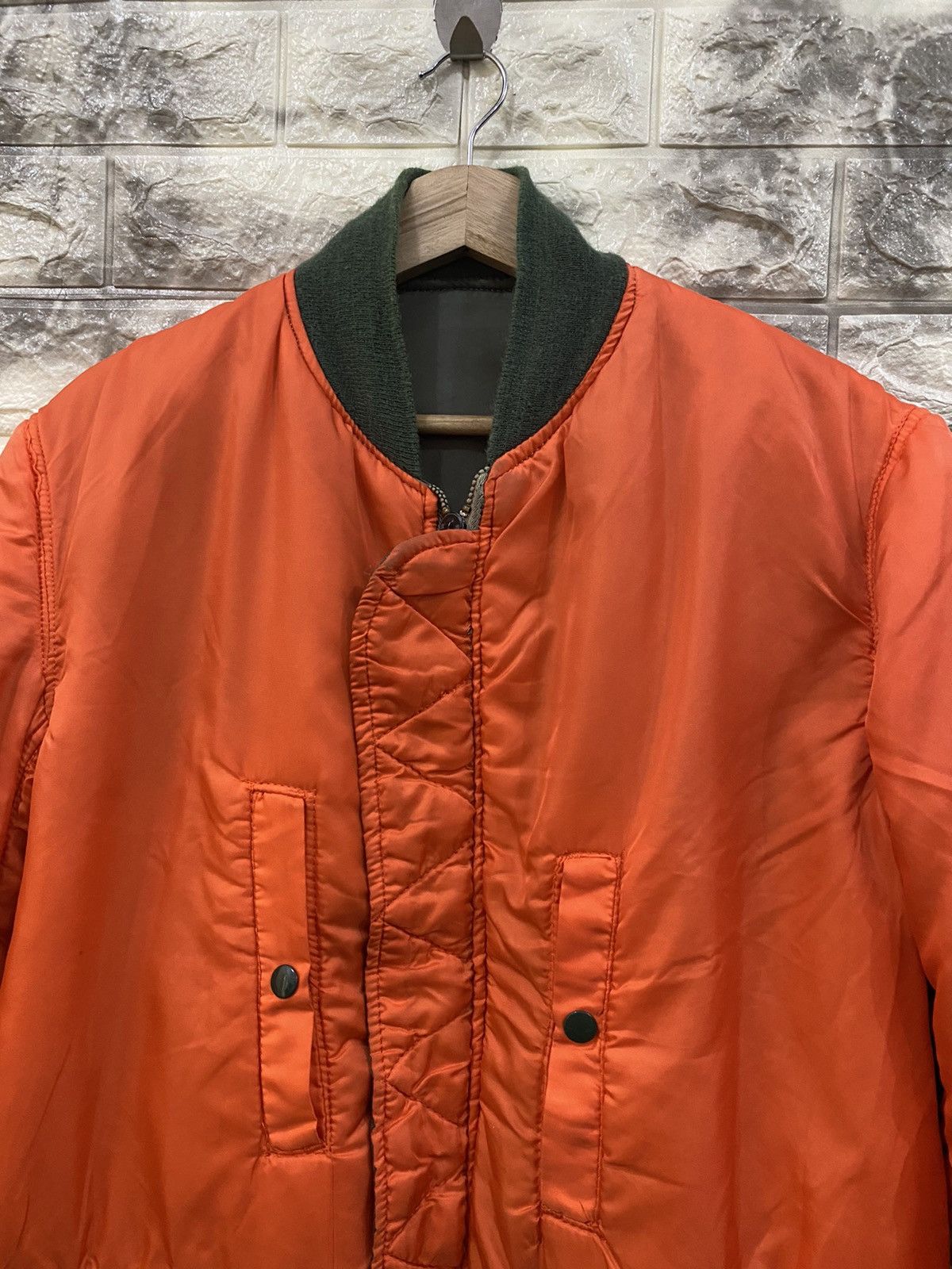 Alpha Industries × Vintage Vintage Alpha Industries Bomber Jacket Size US M / EU 48-50 / 2 - 17 Thumbnail