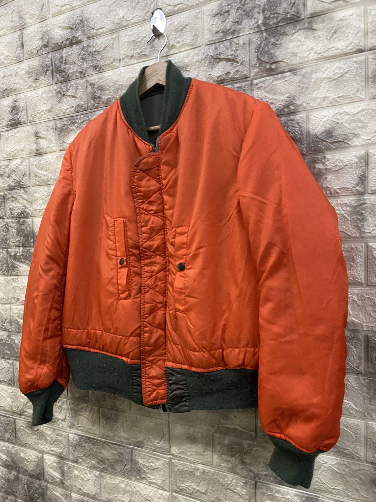 Alpha Industries × Vintage Vintage Alpha Industries Bomber Jacket Size US M / EU 48-50 / 2 - 15 Thumbnail