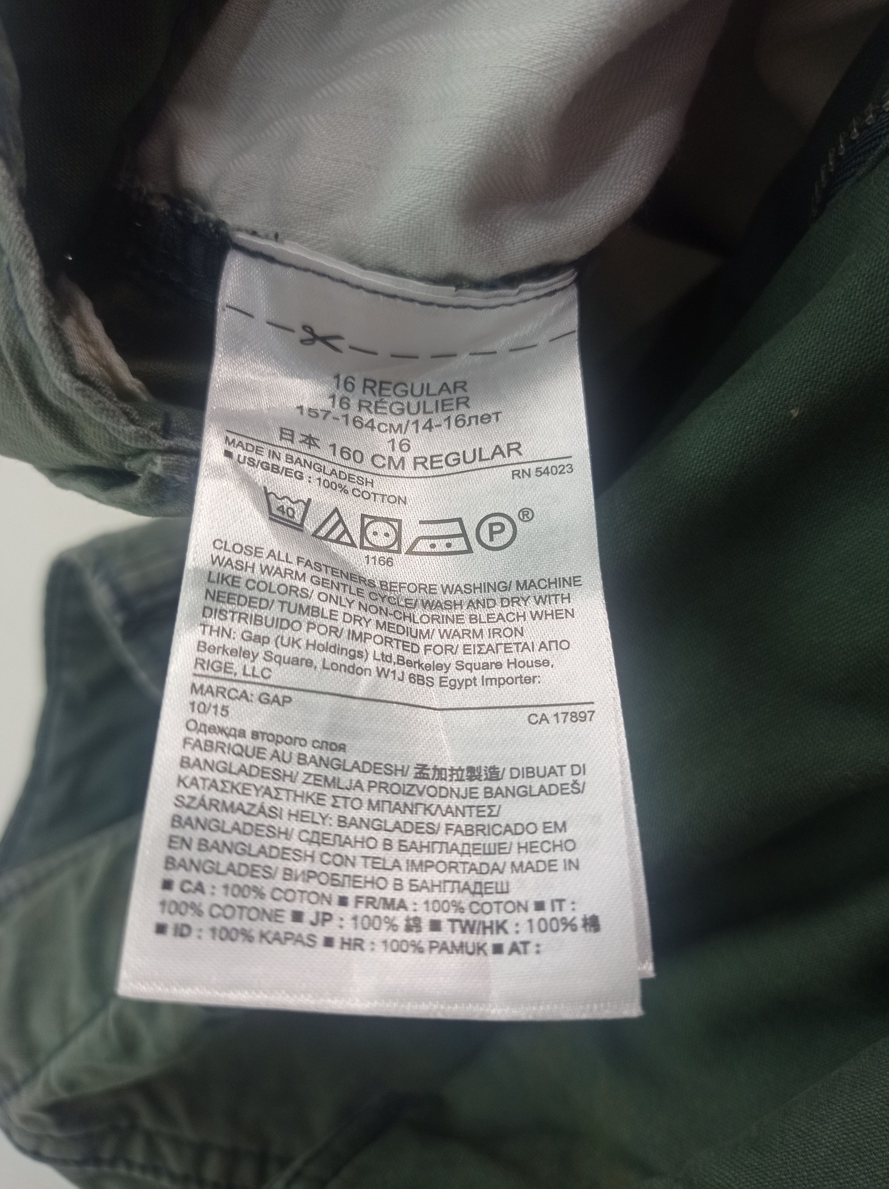 Gap Gap Regular Faded Cargo Pants Size US 27 - 3 Thumbnail
