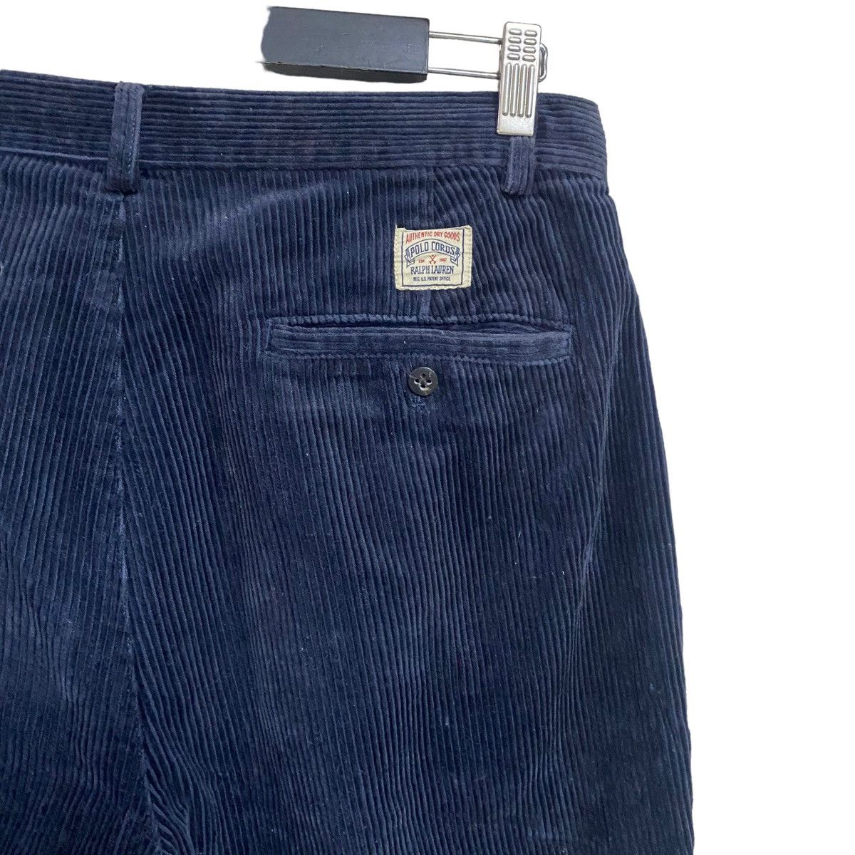 image of Polo Ralph Laurent Cords Corduroy Baggy Pants in Indigo Blue, Men's (Size 31)
