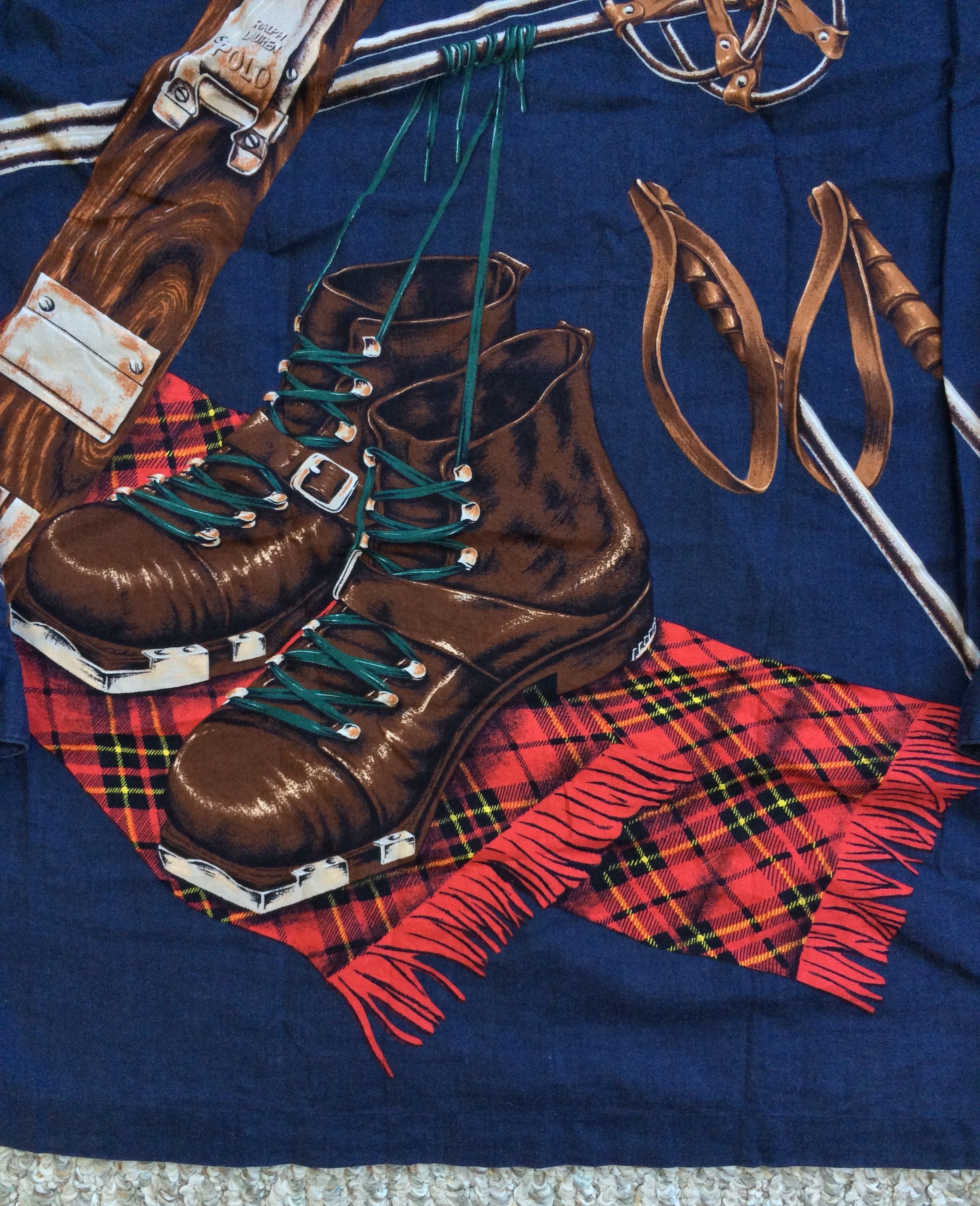 Polo Ralph Lauren Vintage 90s Polo Ralph Lauren Ski Boots Button Up Shirt Size US L / EU 52-54 / 3 - 7 Thumbnail