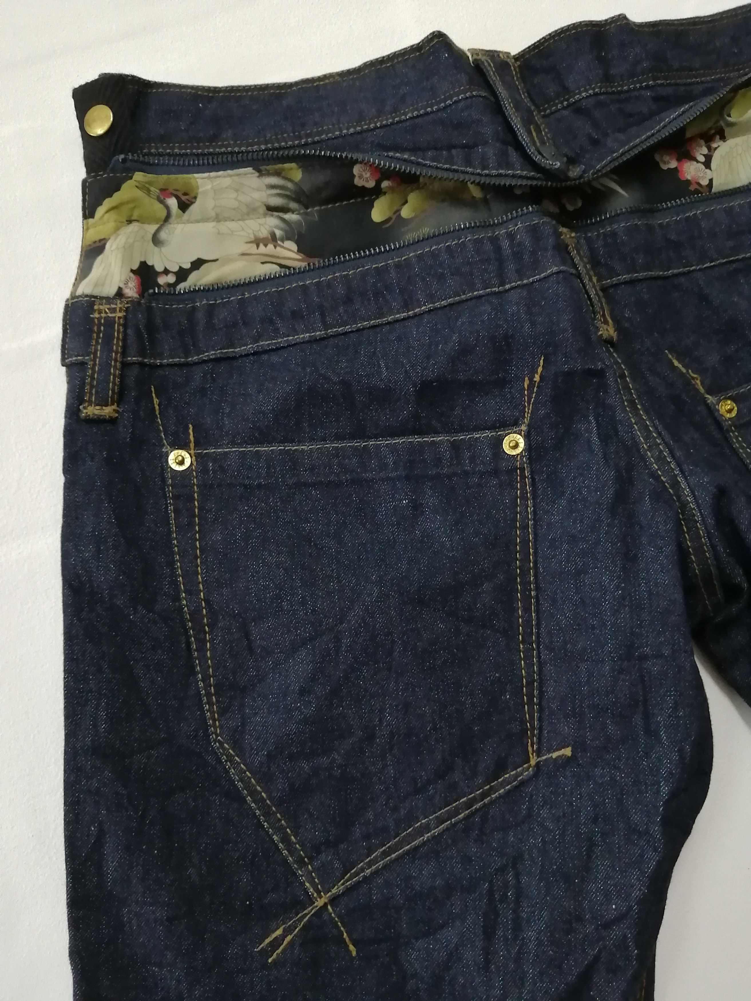 PPFM Japanese Brand PPFM Nice Design Jeans Size US 34 / EU 50 - 5 Thumbnail