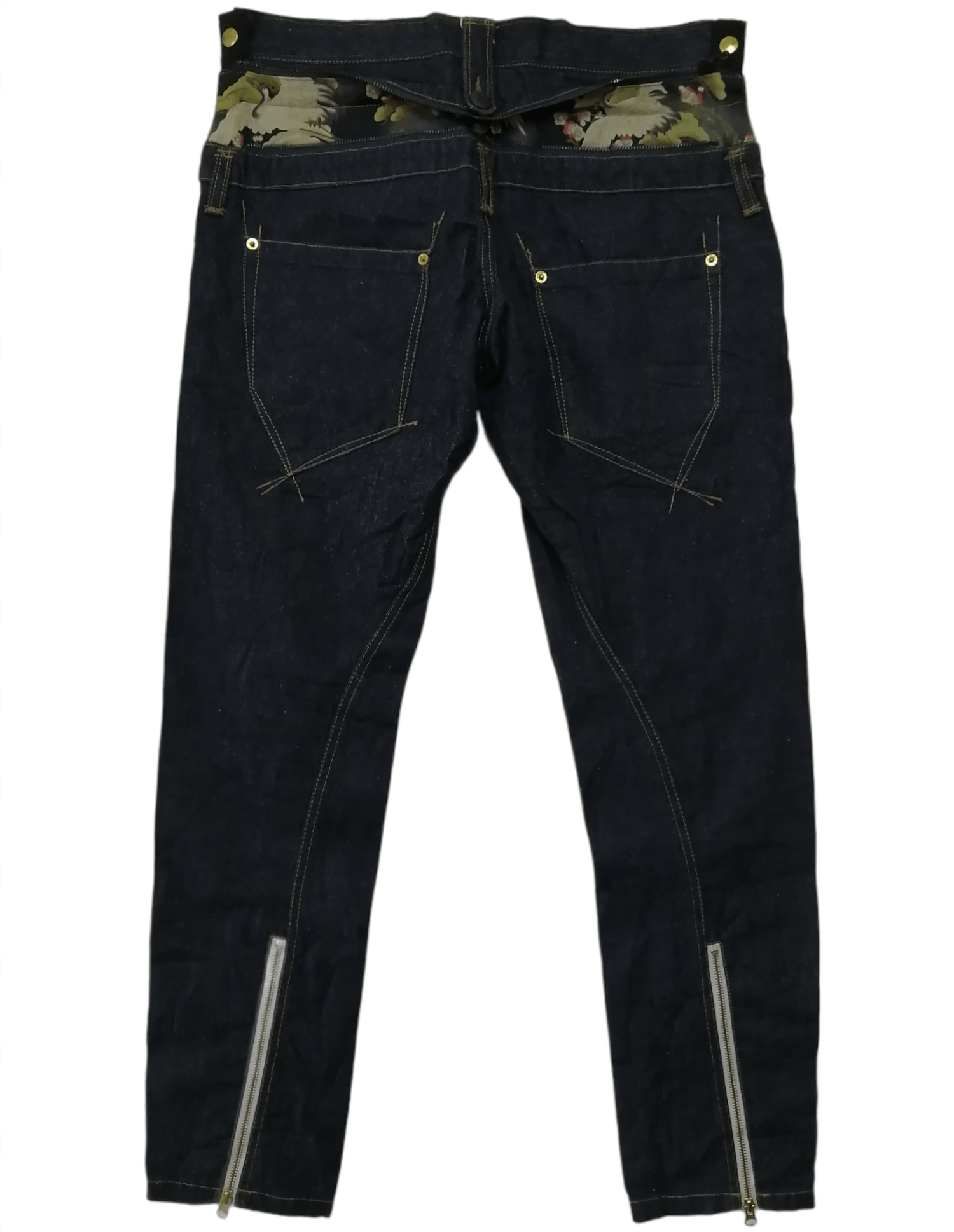 PPFM Japanese Brand PPFM Nice Design Jeans Size US 34 / EU 50 - 1 Thumbnail