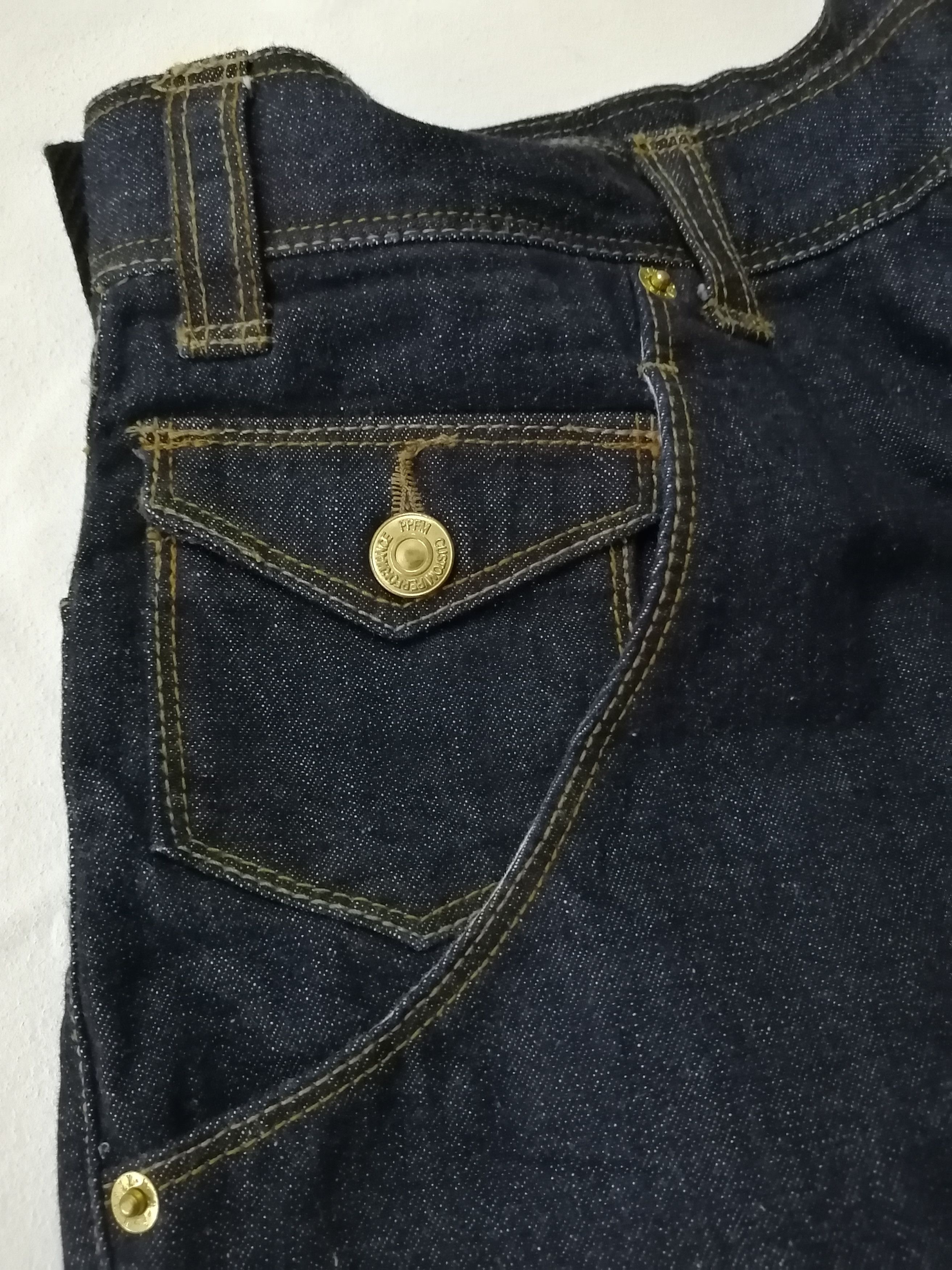 PPFM Japanese Brand PPFM Nice Design Jeans Size US 34 / EU 50 - 14 Thumbnail