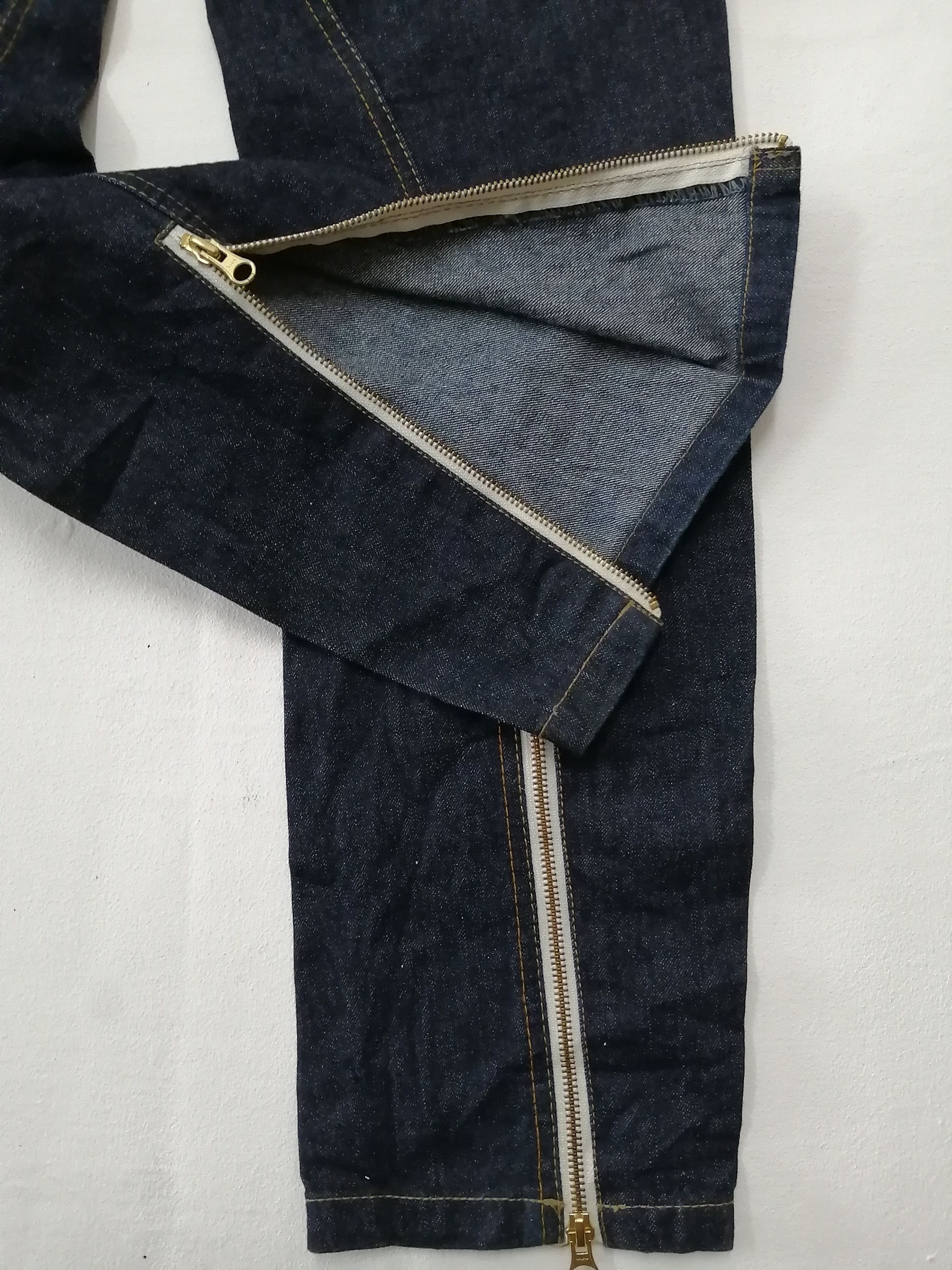 PPFM Japanese Brand PPFM Nice Design Jeans Size US 34 / EU 50 - 8 Thumbnail