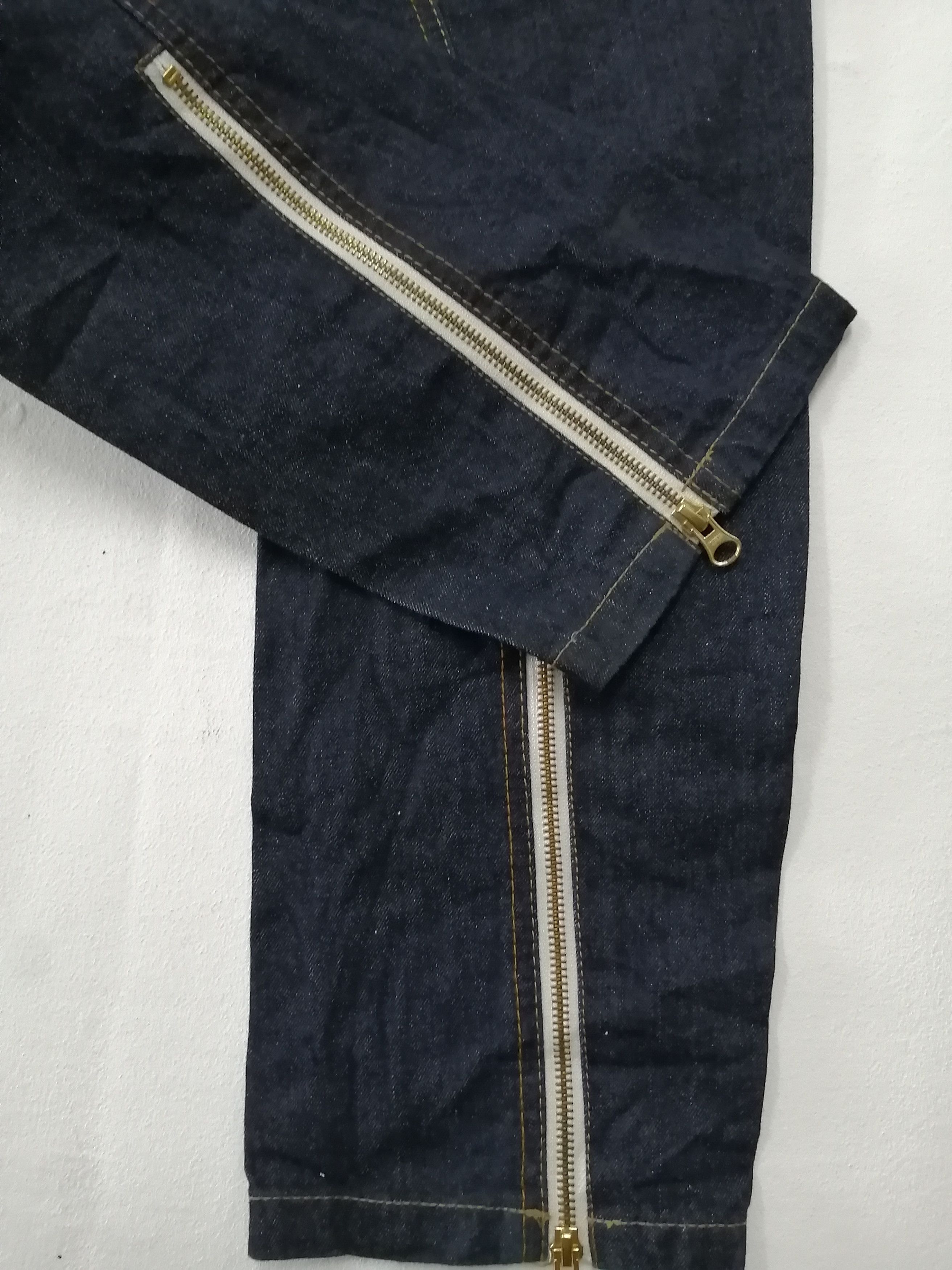 PPFM Japanese Brand PPFM Nice Design Jeans Size US 34 / EU 50 - 9 Thumbnail
