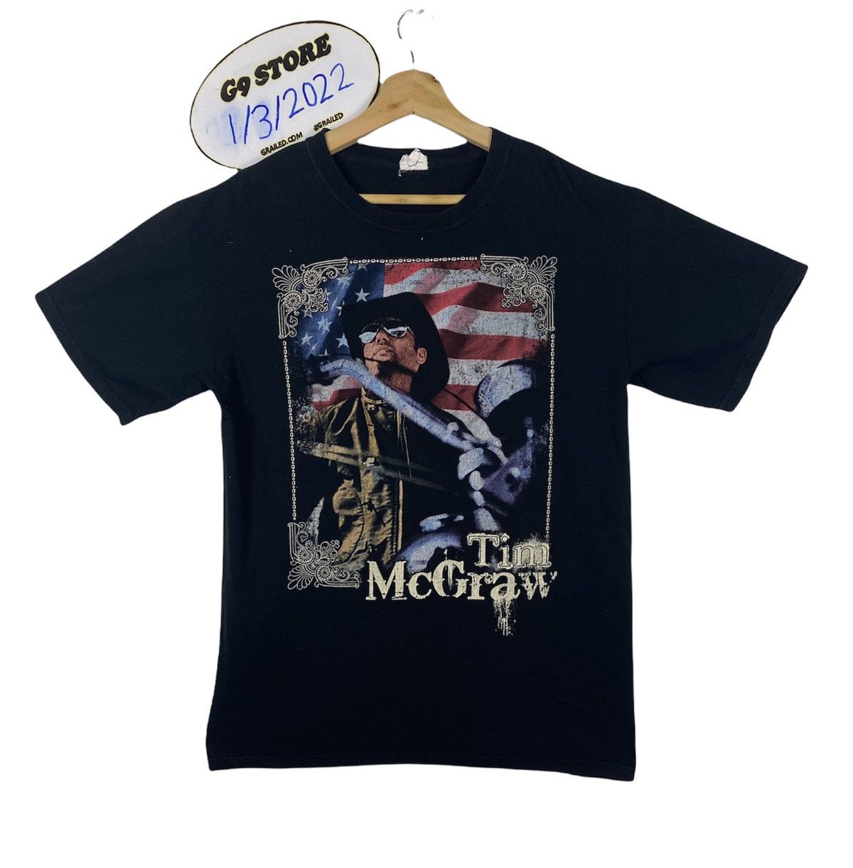 Band Tees NEED GONE 🔥 Mc Tim Graw Southern Voice Band Tees T shirt Size US M / EU 48-50 / 2 - 1 Thumbnail
