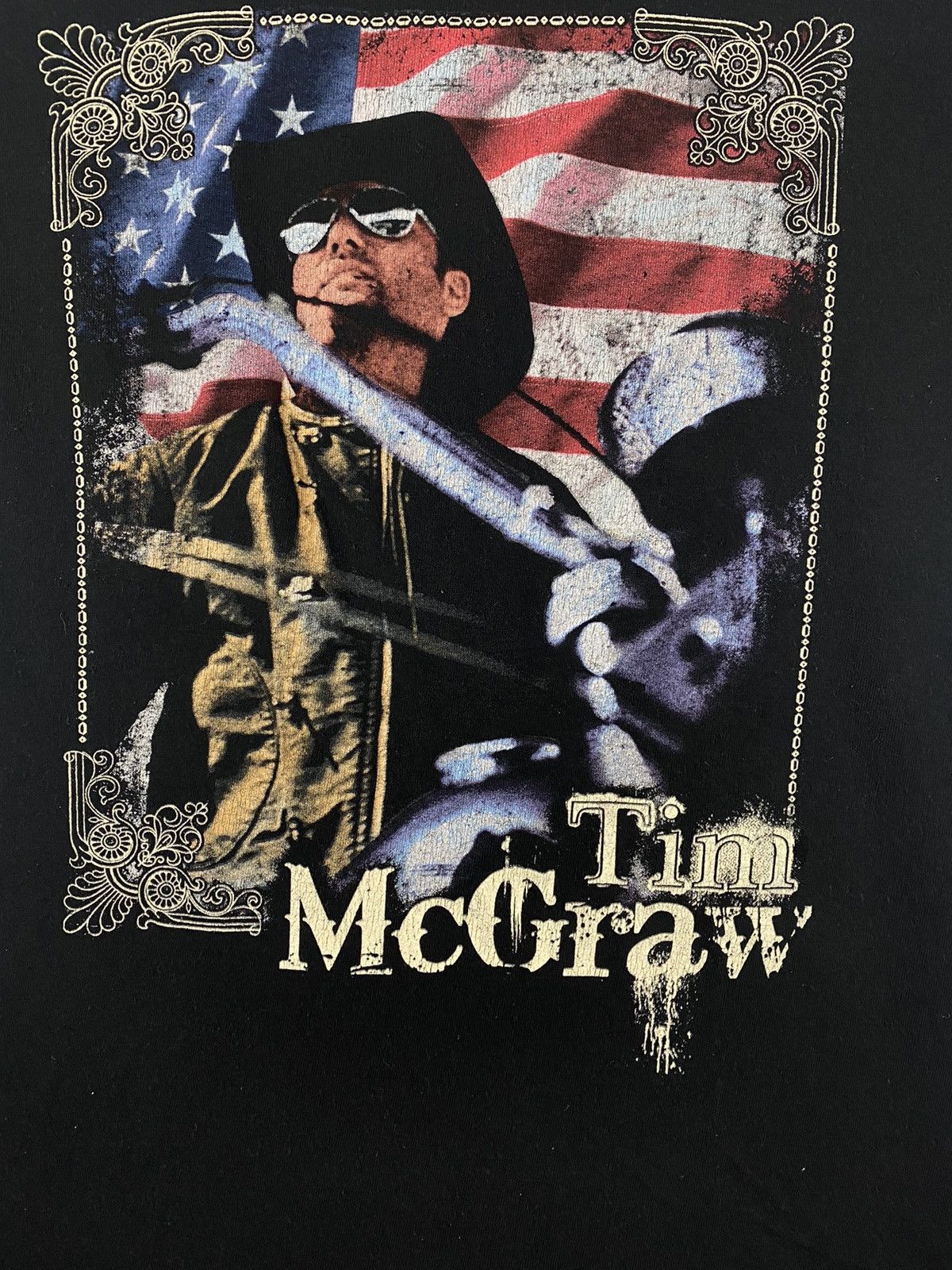 Band Tees NEED GONE 🔥 Mc Tim Graw Southern Voice Band Tees T shirt Size US M / EU 48-50 / 2 - 3 Thumbnail