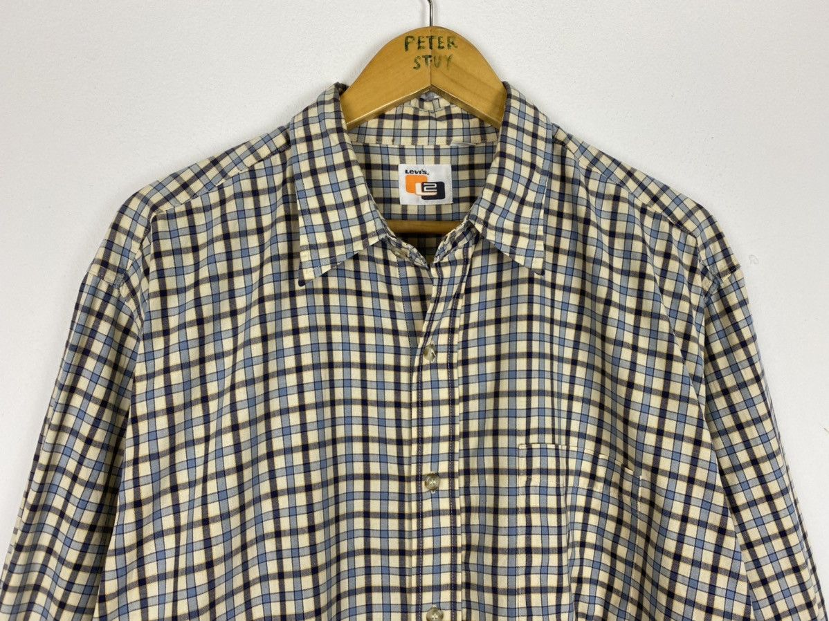 Levi's × Vintage 🔥Vintage Levis Flannel Button Shirt Size US L / EU 52-54 / 3 - 4 Thumbnail