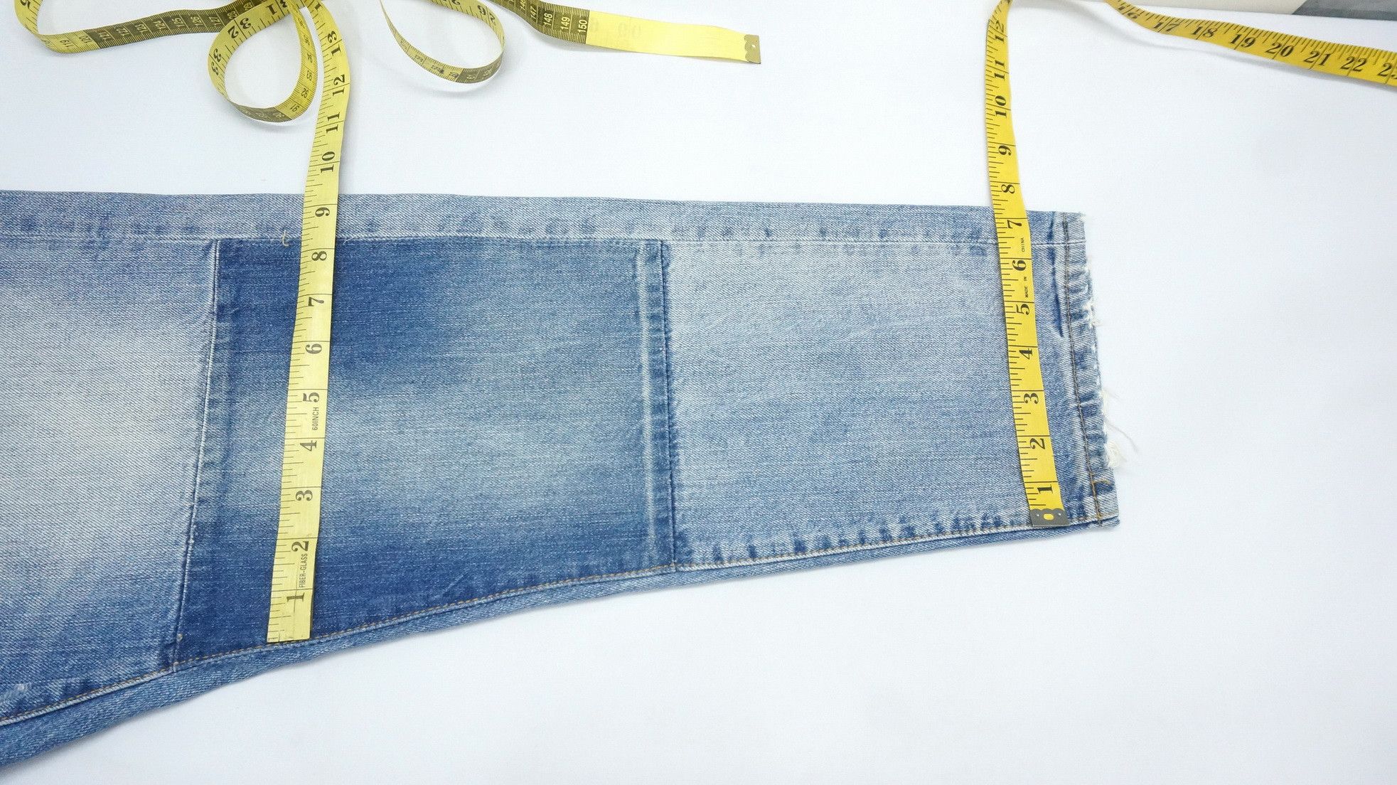 Japanese Brand &Denim Distressed Patchwork Jeans Size US 33 - 18 Thumbnail