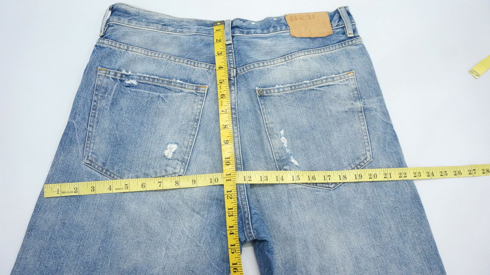 Japanese Brand &Denim Distressed Patchwork Jeans Size US 33 - 16 Thumbnail
