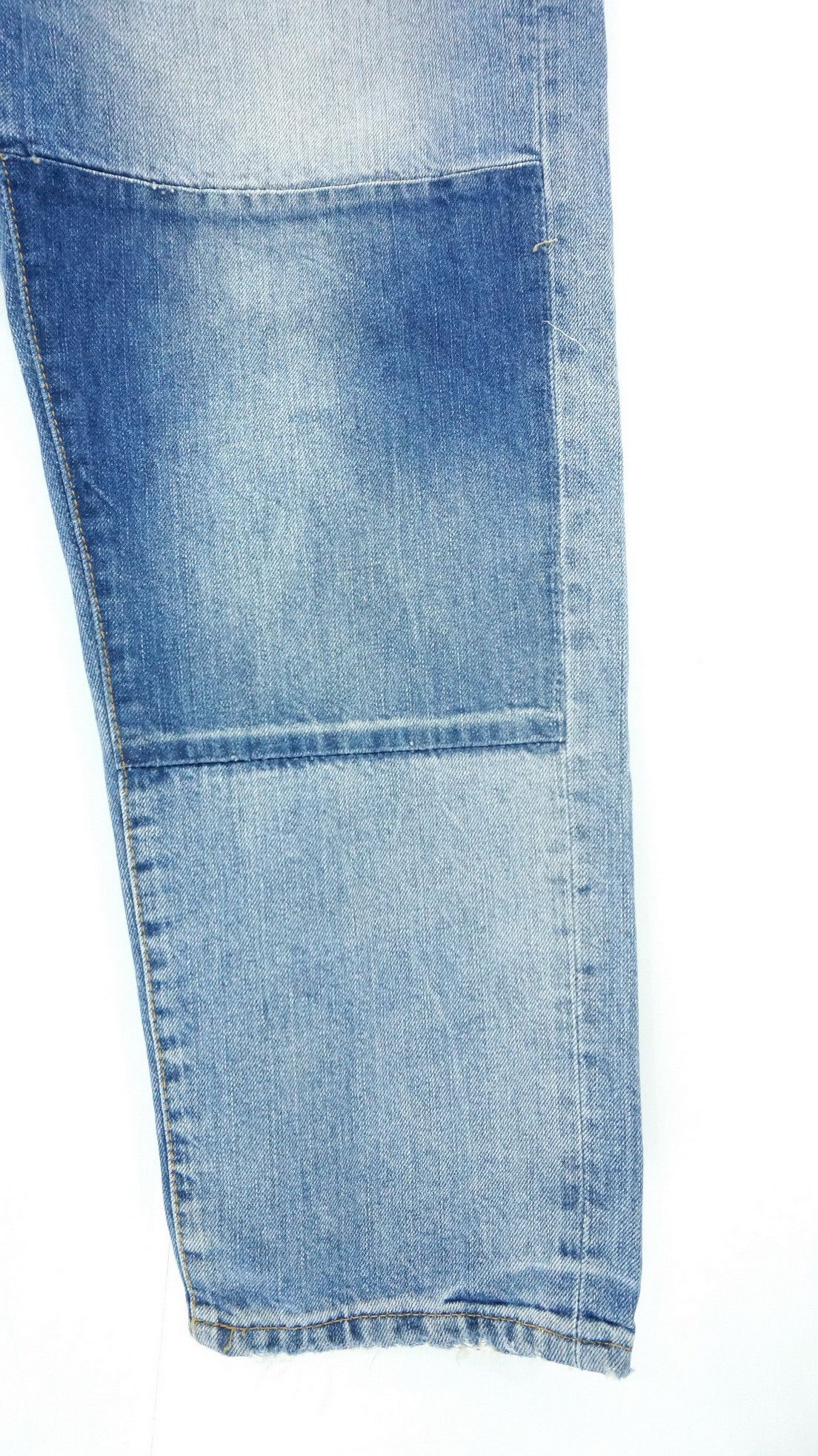 Japanese Brand &Denim Distressed Patchwork Jeans Size US 33 - 7 Thumbnail