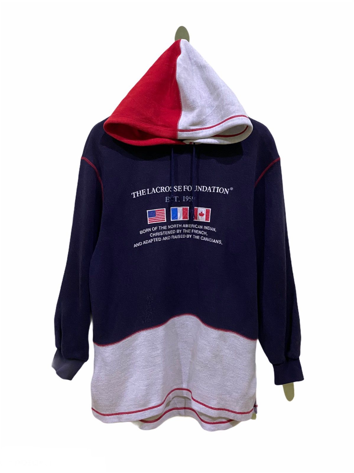 Vintage VINTAGE THE LACROSSE FOUNDATION HODDIES Size US M / EU 48-50 / 2 - 1 Thumbnail