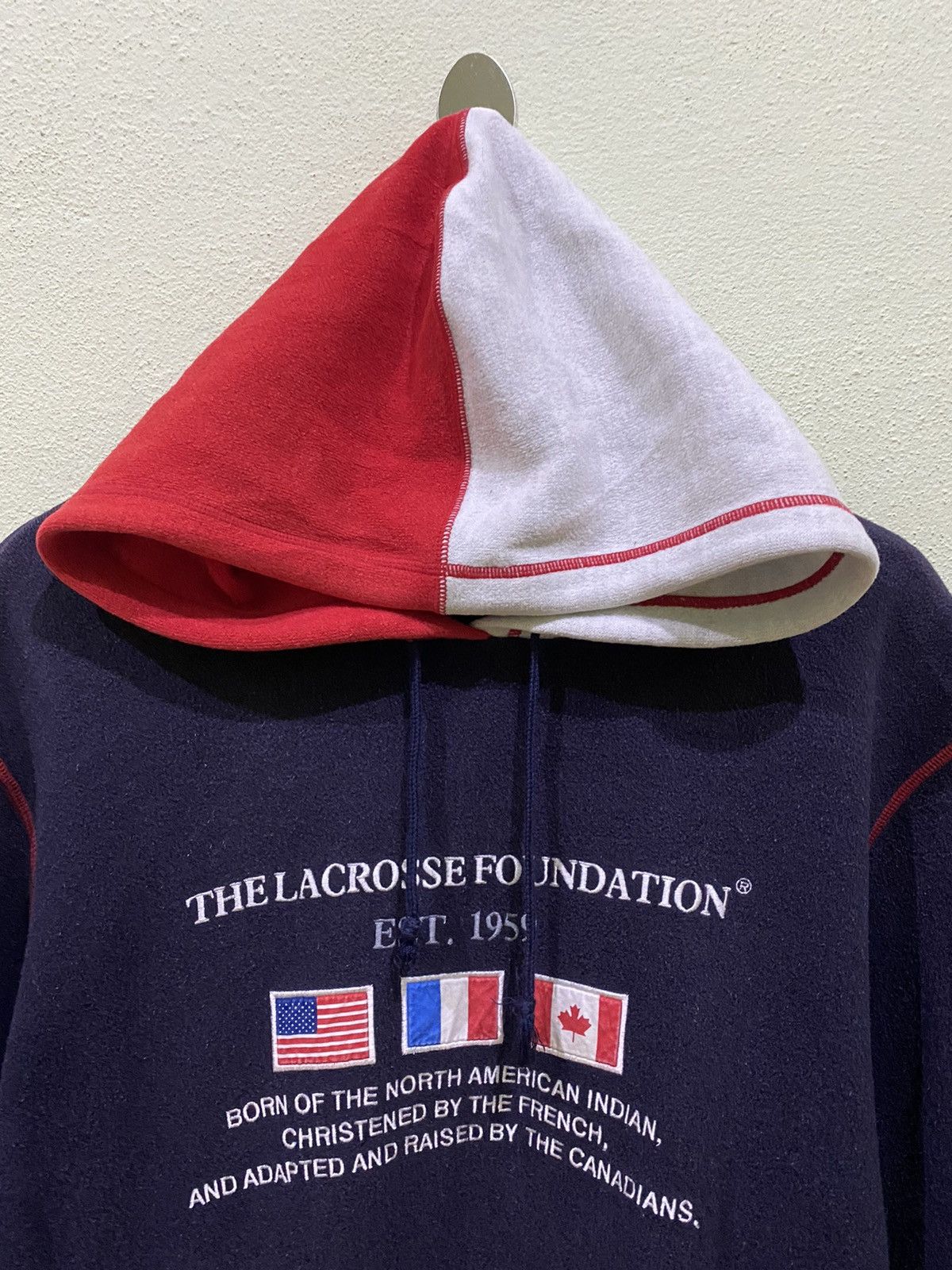 Vintage VINTAGE THE LACROSSE FOUNDATION HODDIES Size US M / EU 48-50 / 2 - 3 Thumbnail