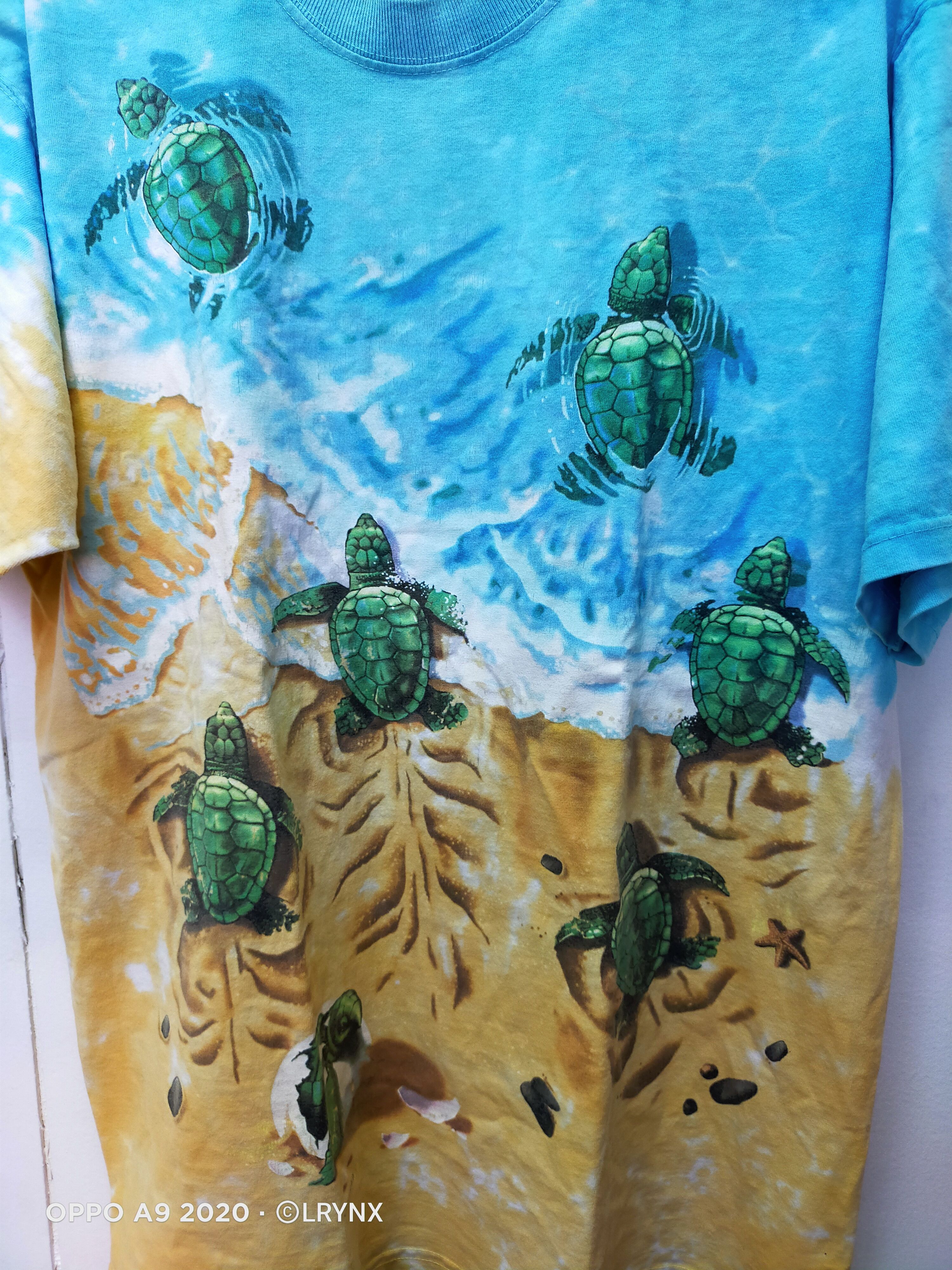 VINTAGE ANIMAL TEE LIQUID BLUE