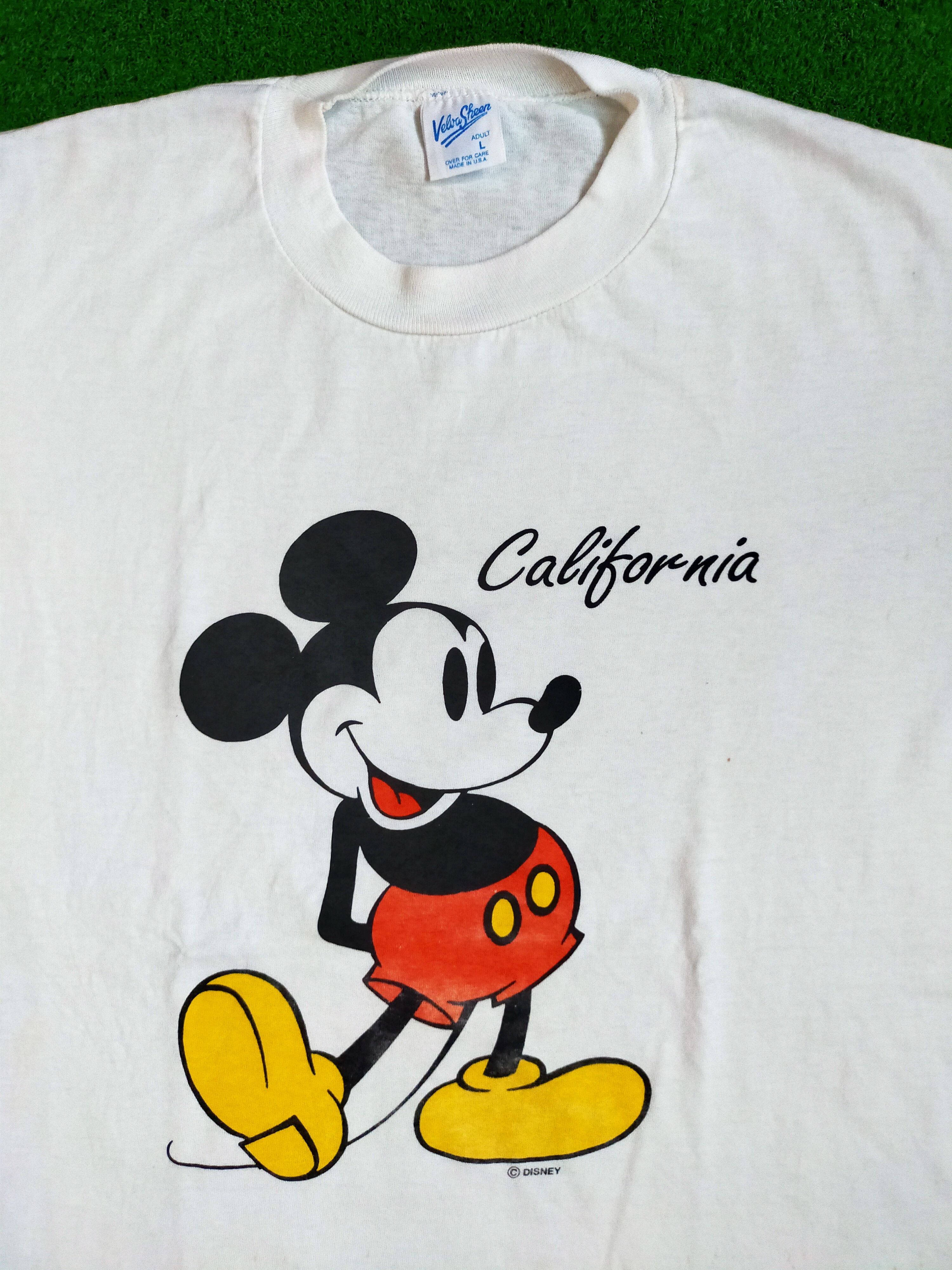 Mickey Mouse VINTAGE MICKEY MOUSE CALIFORNIA Size US M / EU 48-50 / 2 - 2 Thumbnail