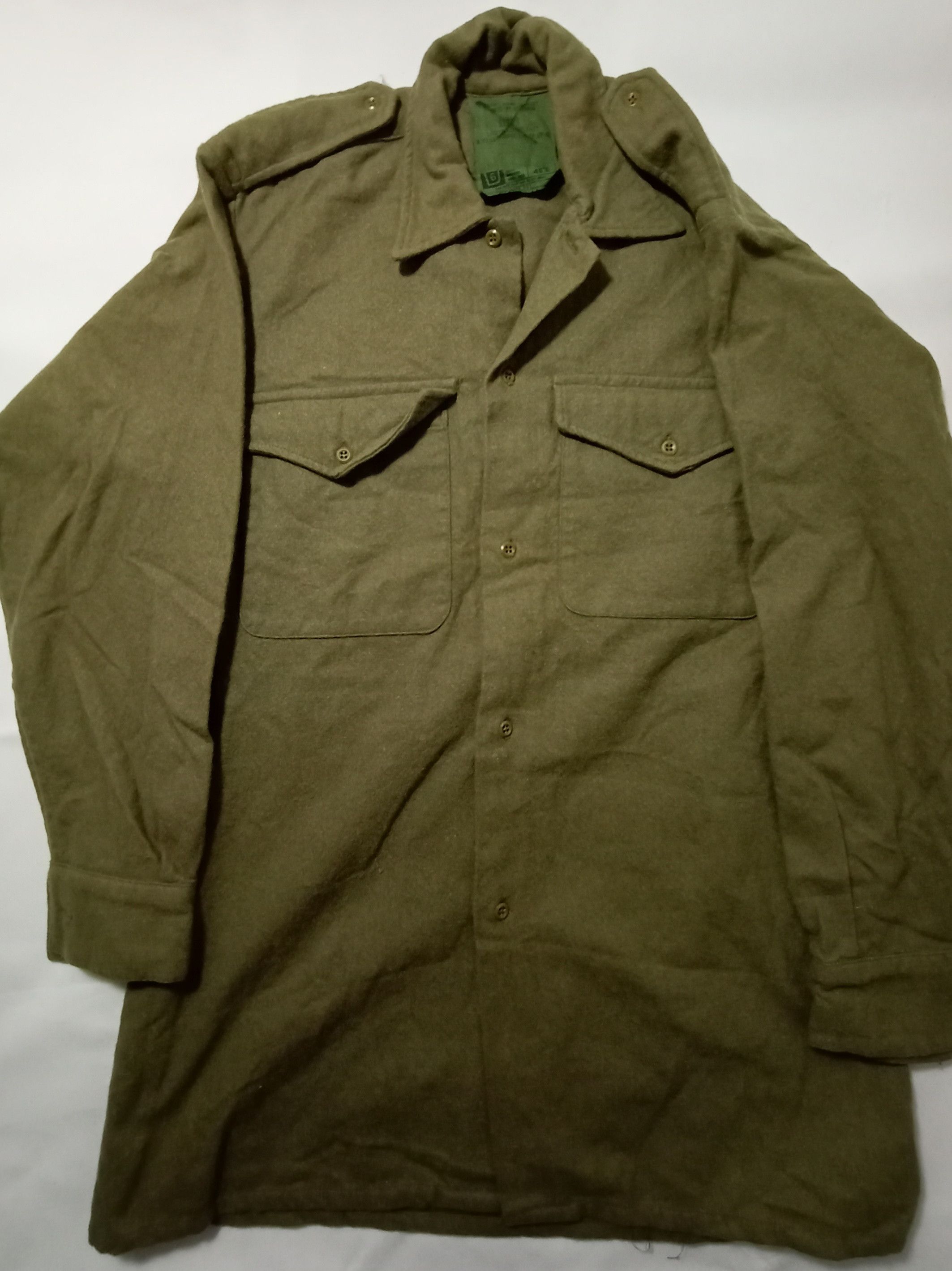 Vintage Ladybird Belfast Combat Heavy Wool Uniform Military War Size US L / EU 52-54 / 3 - 1 Thumbnail