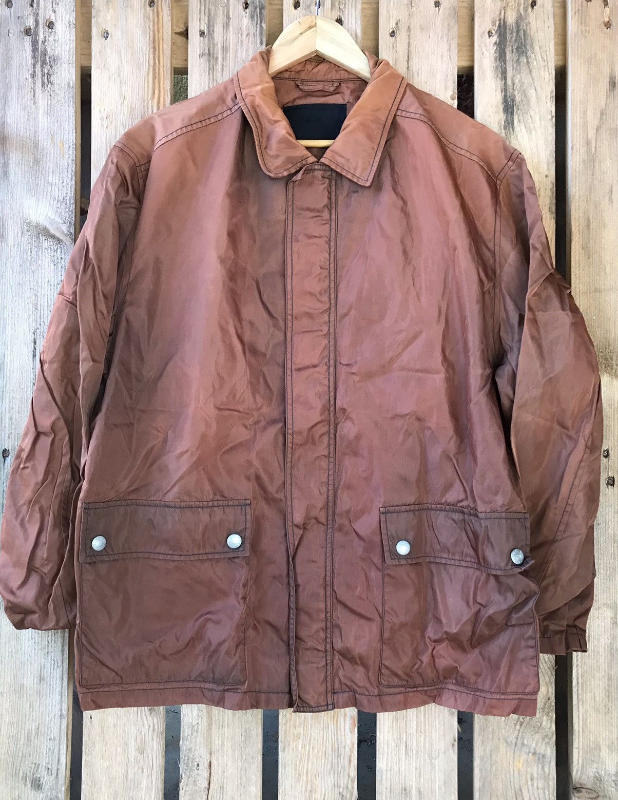 Prada Sunfaded Prada Made in Italy Tactical Utility Parka Size US L / EU 52-54 / 3 - 1 Thumbnail