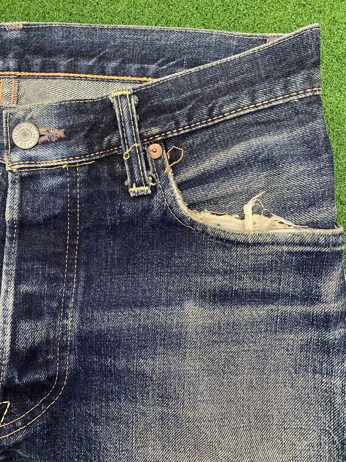 Salvage F.O.B FACTORY SELVAGE DENIM SIZE 29 Size US 29 - 3 Thumbnail