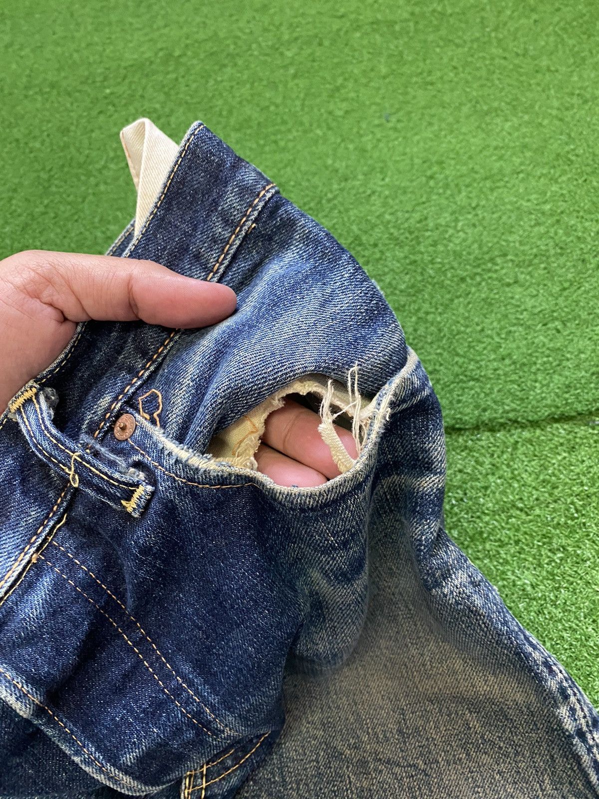 Salvage F.O.B FACTORY SELVAGE DENIM SIZE 29 Size US 29 - 19 Thumbnail