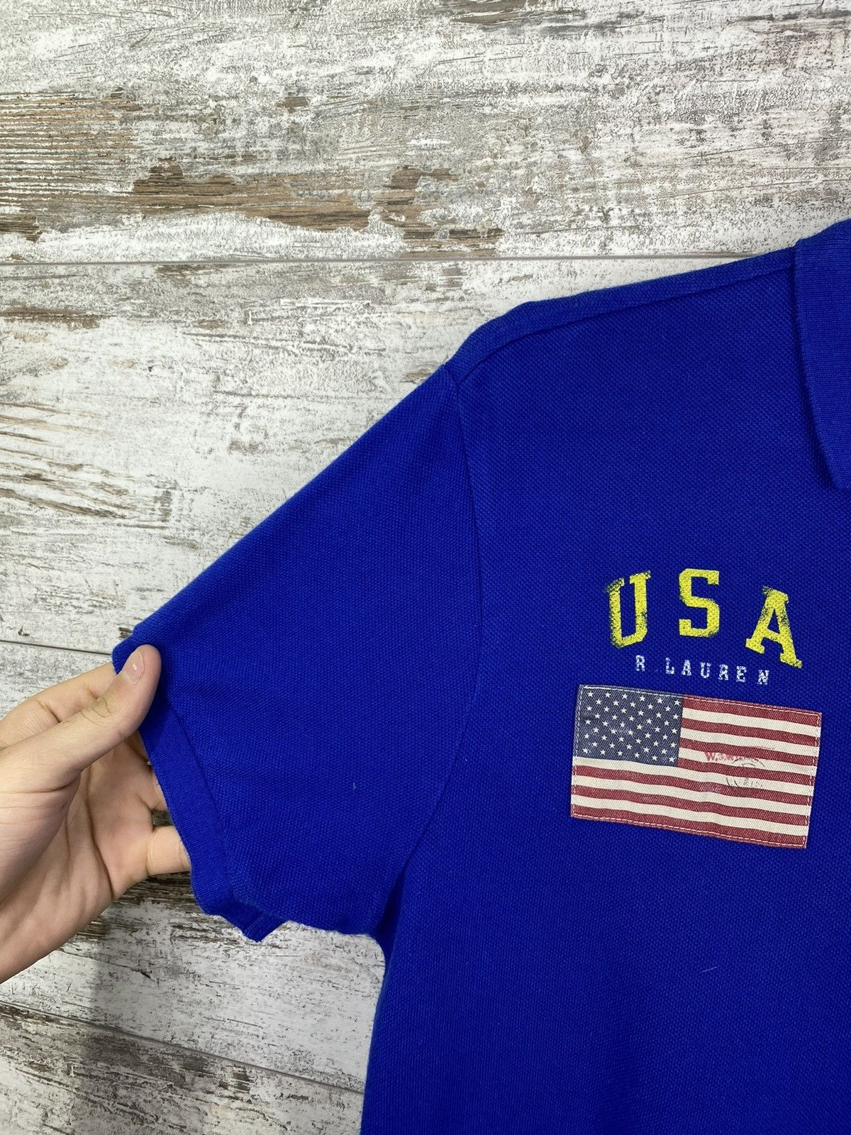 Polo Ralph Lauren × Vintage Mens Vintage Polo Ralph Lauren USA Polos luxury T Shirt tee Size US S / EU 44-46 / 1 - 4 Thumbnail