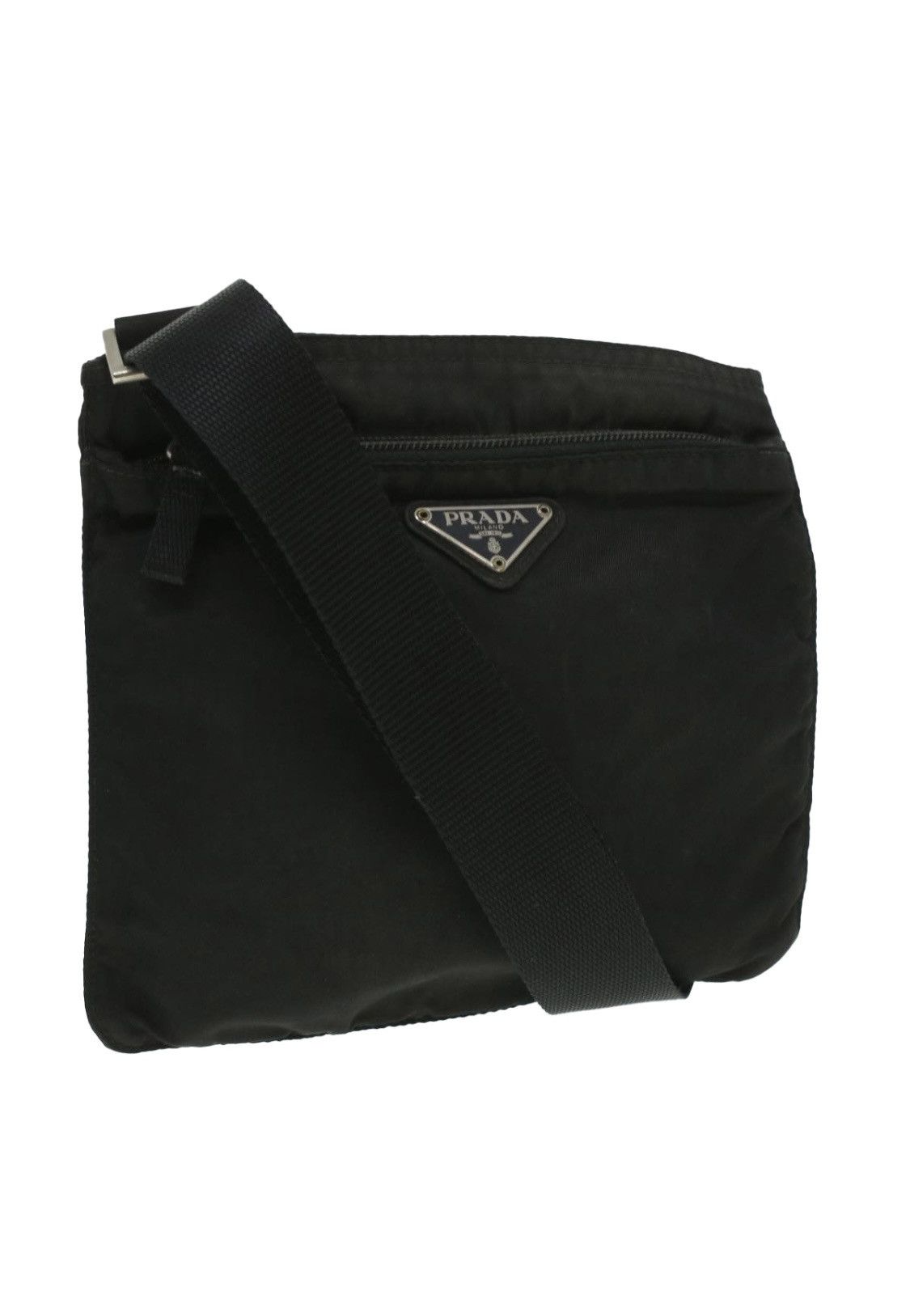 Prada Crossbody Shoulder Bag in Black, Men's