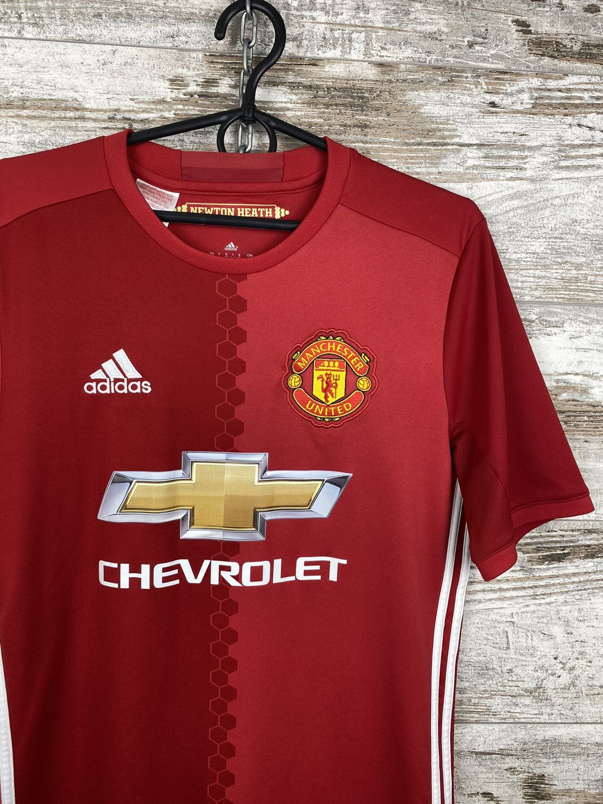 Adidas Mens Vintage Adidas FC Manchester United T Shirt jersey tee Size US S / EU 44-46 / 1 - 2 Thumbnail