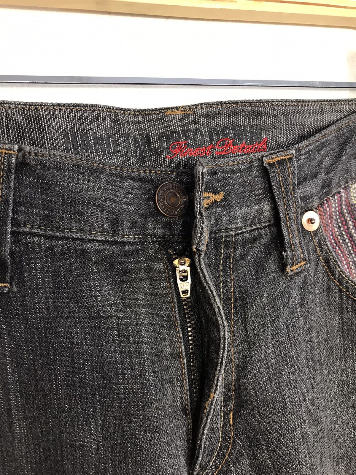 Japanese Brand × Vintage Vintage Hand Tailored Denim Art Pocket Design Size US 34 / EU 50 - 8 Thumbnail