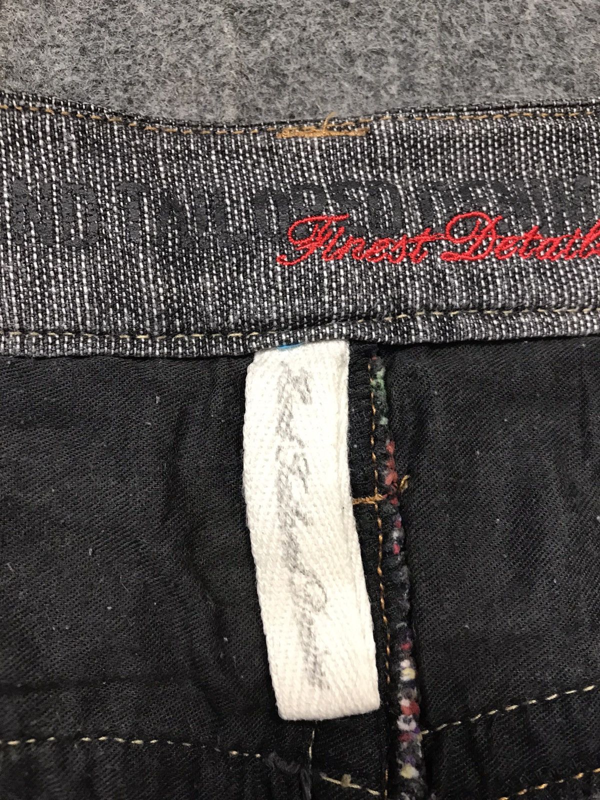 Japanese Brand × Vintage Vintage Hand Tailored Denim Art Pocket Design Size US 34 / EU 50 - 14 Thumbnail