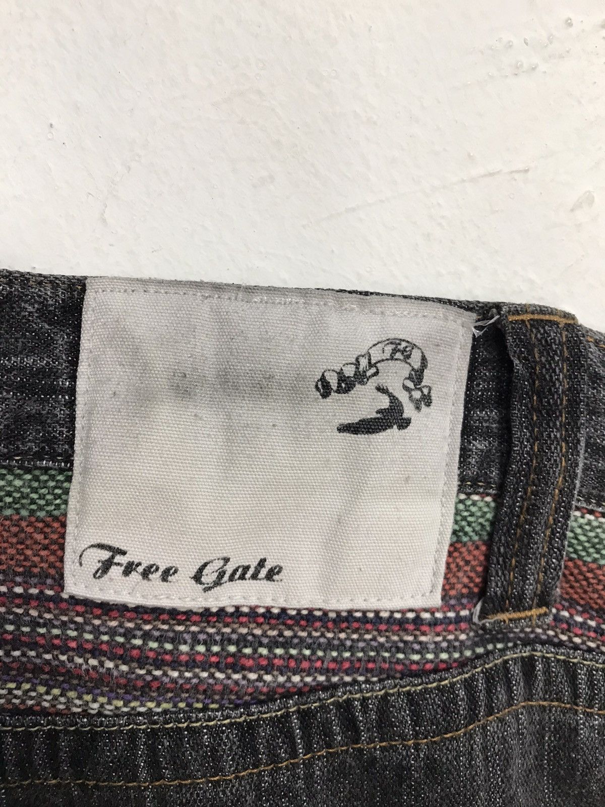 Japanese Brand × Vintage Vintage Hand Tailored Denim Art Pocket Design Size US 34 / EU 50 - 12 Thumbnail
