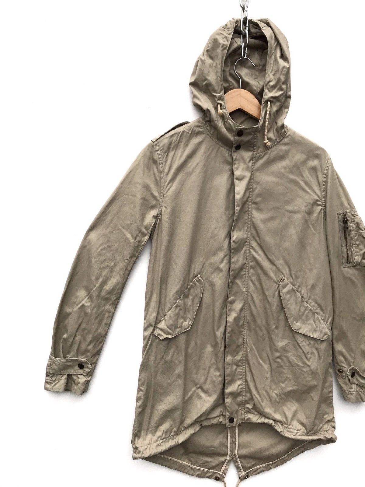 Tsumori Chisato Tsumori Chisato Parkas Hoodie Issey Miyake Long Coat Size US S / EU 44-46 / 1 - 2 Thumbnail