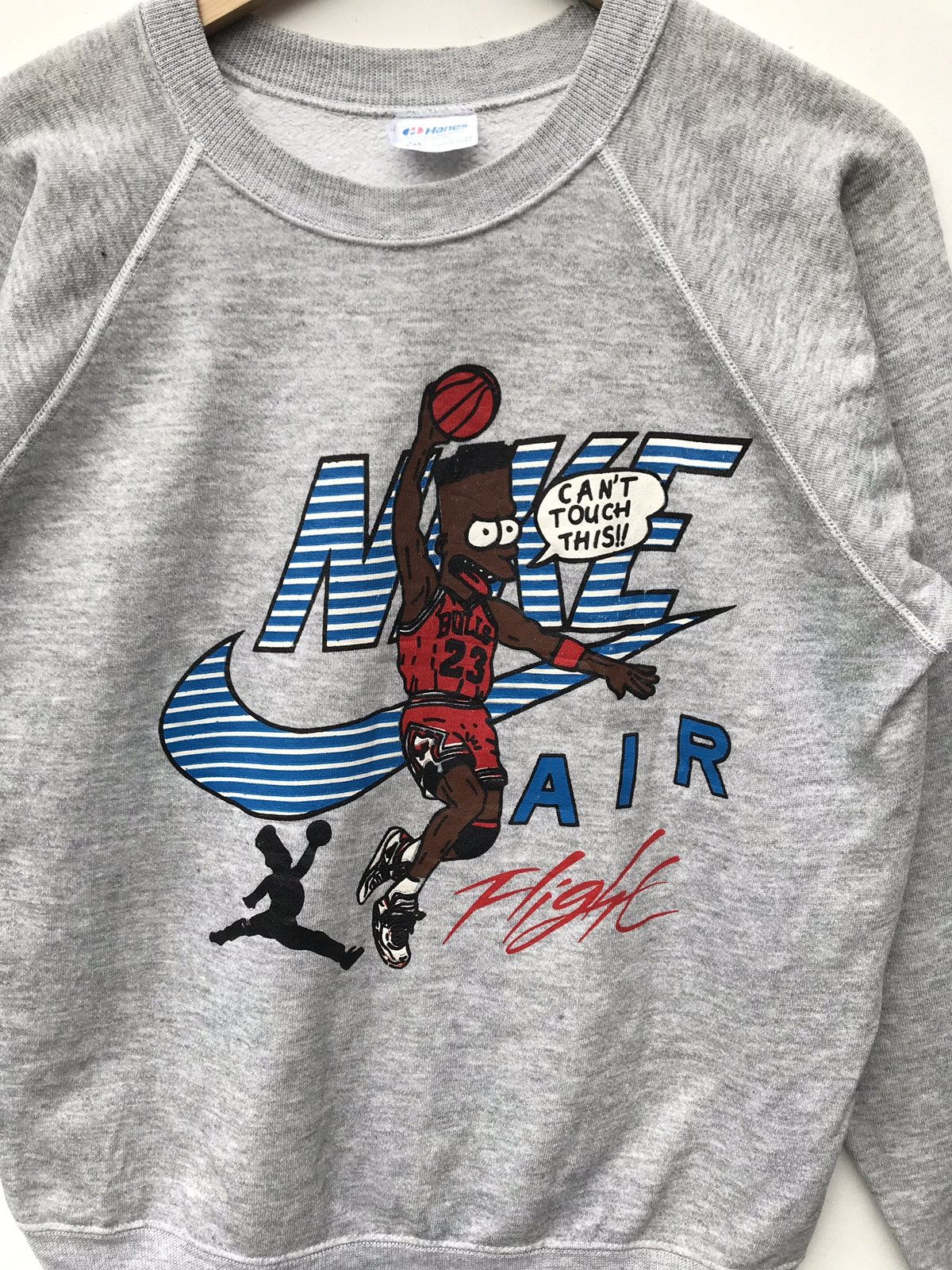 Nike Vintage Nike Air Jordan by Hanes Nike Basketball Sweatshirt Size US M / EU 48-50 / 2 - 2 Thumbnail