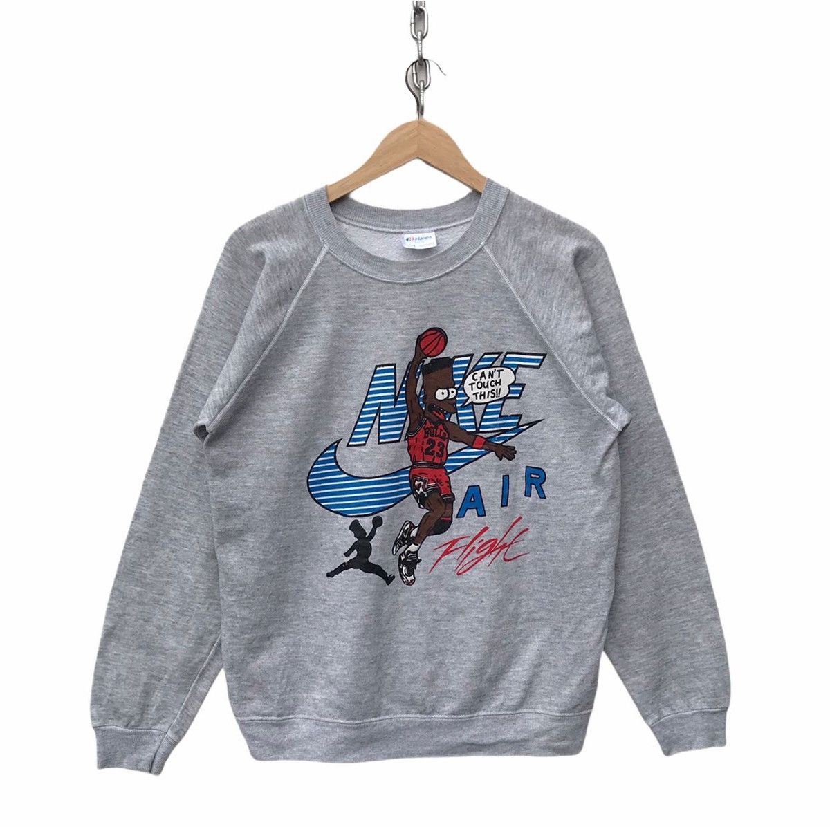 Nike Vintage Nike Air Jordan by Hanes Nike Basketball Sweatshirt Size US M / EU 48-50 / 2 - 1 Thumbnail