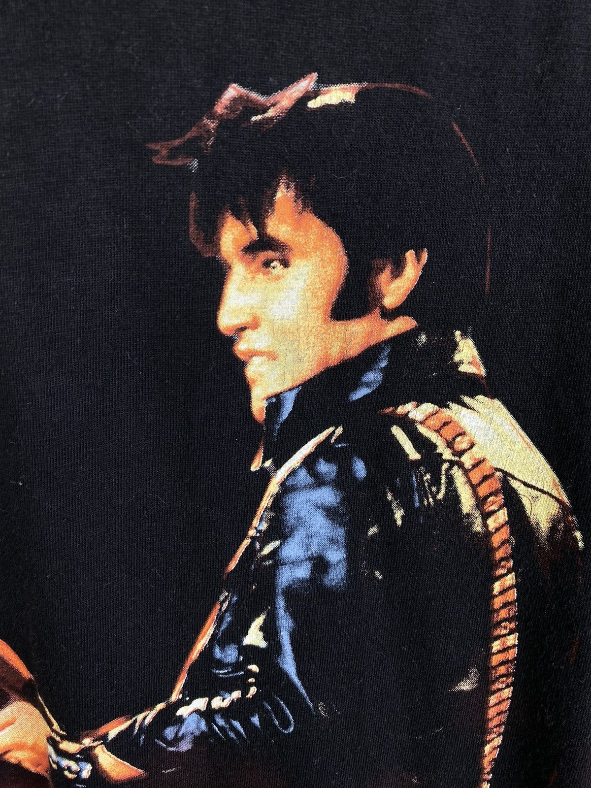 Band Tees × Vintage Vintage Elvis Presley T-Shirt Rock Star Band tee Size US M / EU 48-50 / 2 - 5 Thumbnail