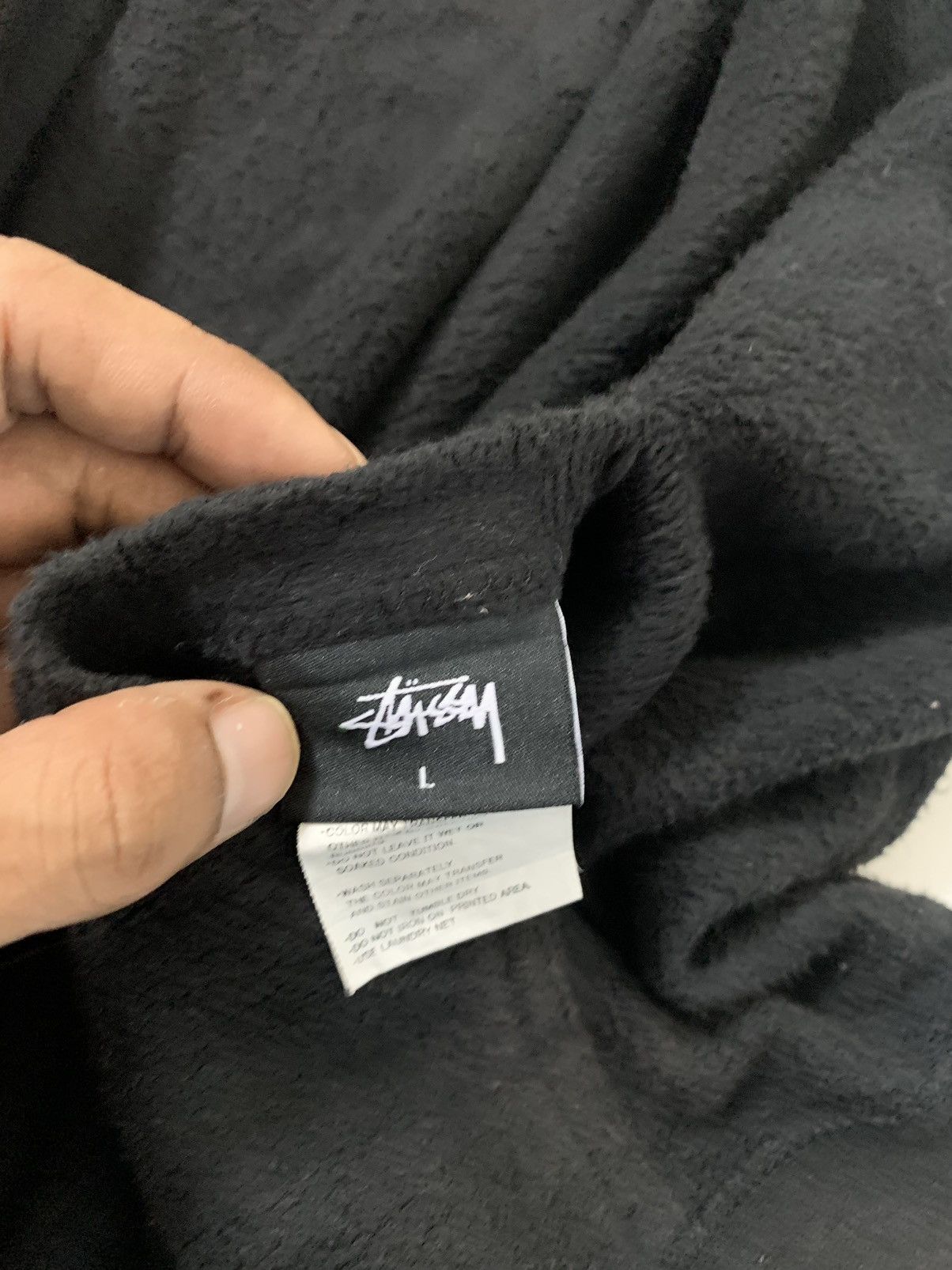 Stussy Stussy Big Logo Reversible Hoodie Size US L / EU 52-54 / 3 - 13 Thumbnail