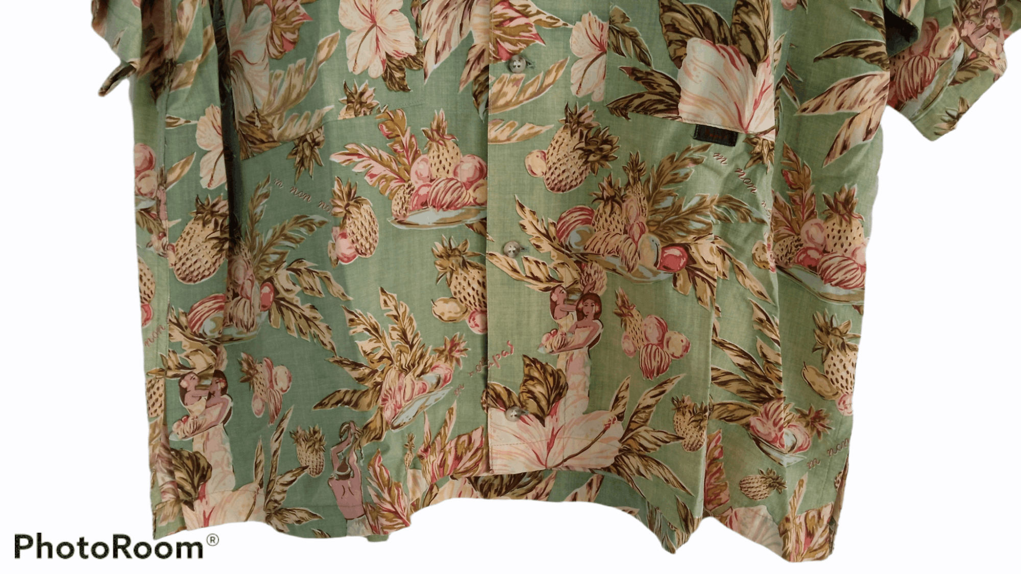 Japanese Brand × Vintage 🔥🔥Vintage Papas Full Print Hawaiian SS Shirt Size US L / EU 52-54 / 3 - 8 Thumbnail