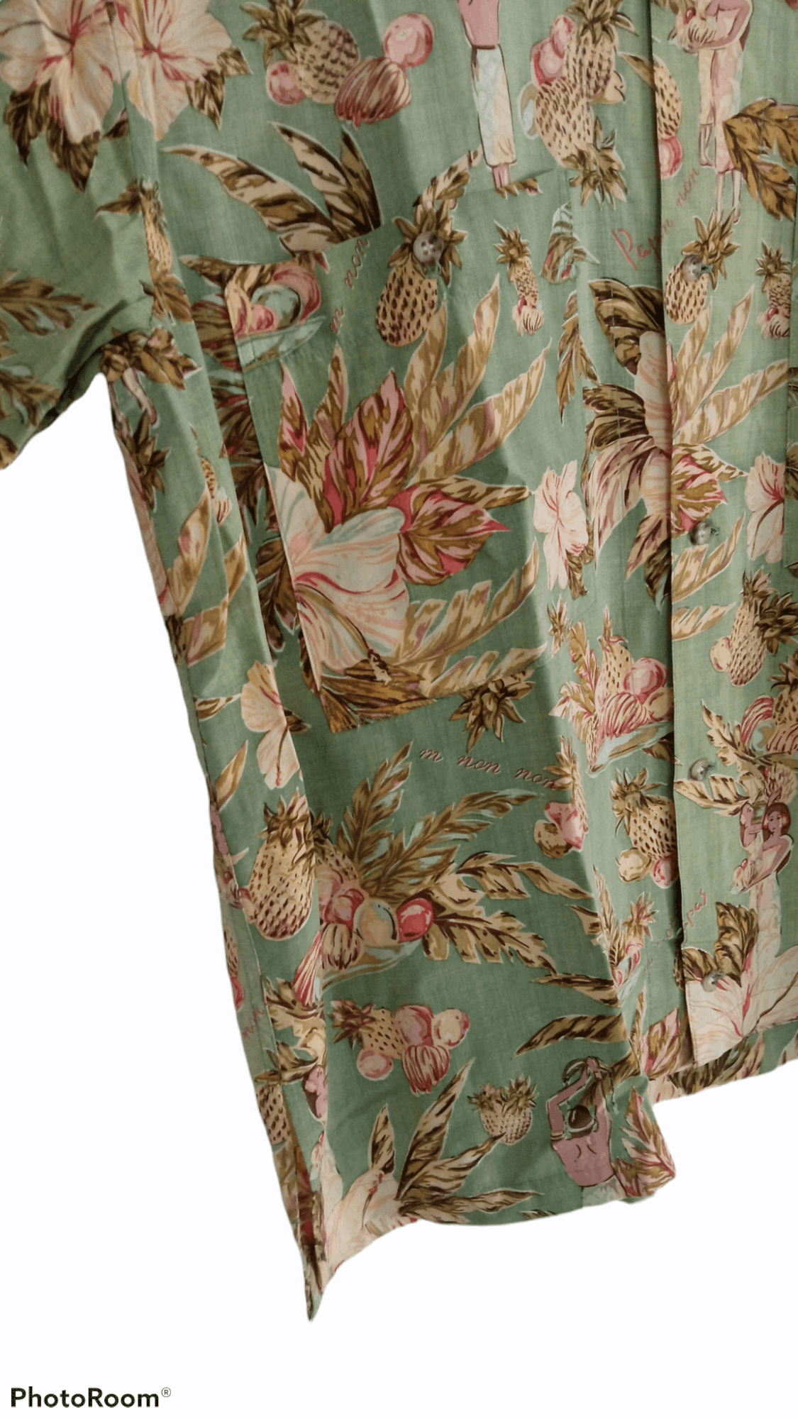 Japanese Brand × Vintage 🔥🔥Vintage Papas Full Print Hawaiian SS Shirt Size US L / EU 52-54 / 3 - 11 Thumbnail