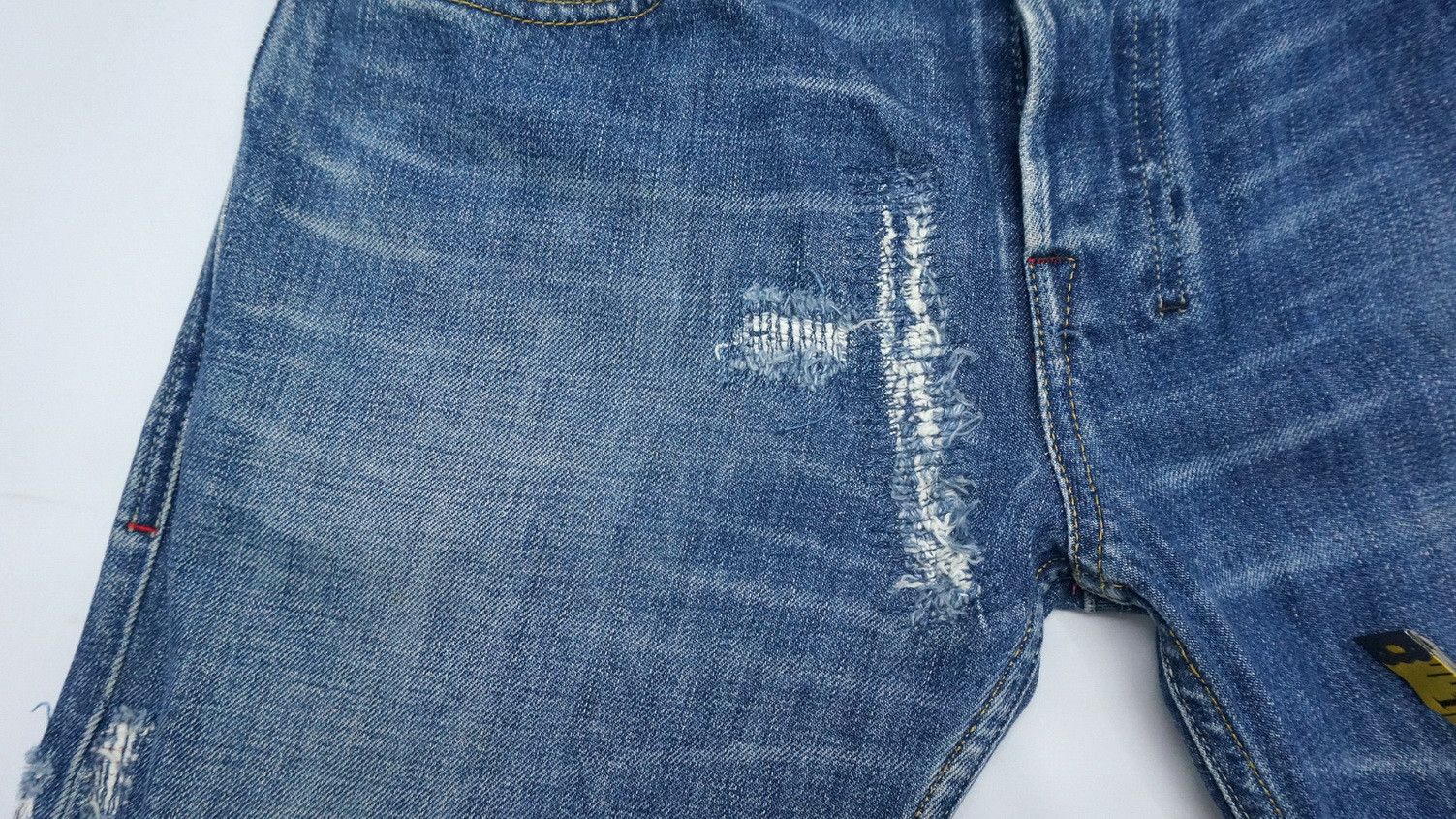 Diesel 🔥 DIESEL Vintage Aging Patina Low Rise Flared Jeans Size US 30 / EU 46 - 13 Thumbnail