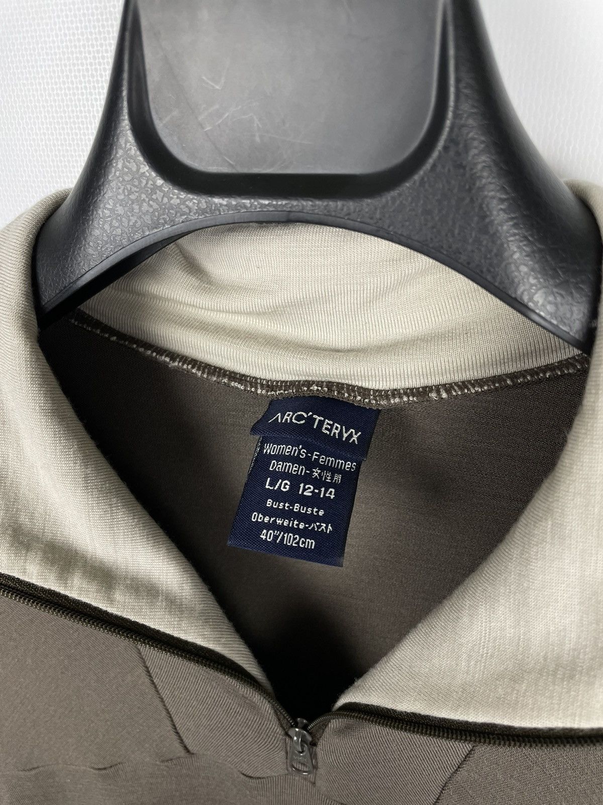 Arc'teryx × Vintage Vintage 00s Arc’teryx Women’s Thermal Long Sleeve T-Shirt Size L / US 10 / IT 46 - 4 Thumbnail
