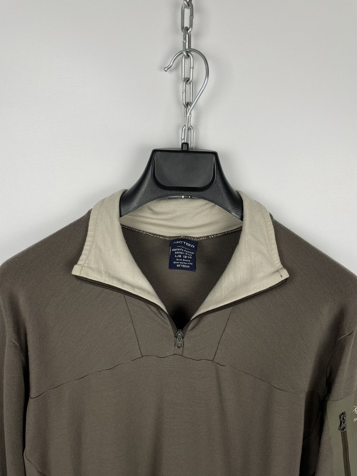 Arc'teryx × Vintage Vintage 00s Arc’teryx Women’s Thermal Long Sleeve T-Shirt Size L / US 10 / IT 46 - 3 Thumbnail
