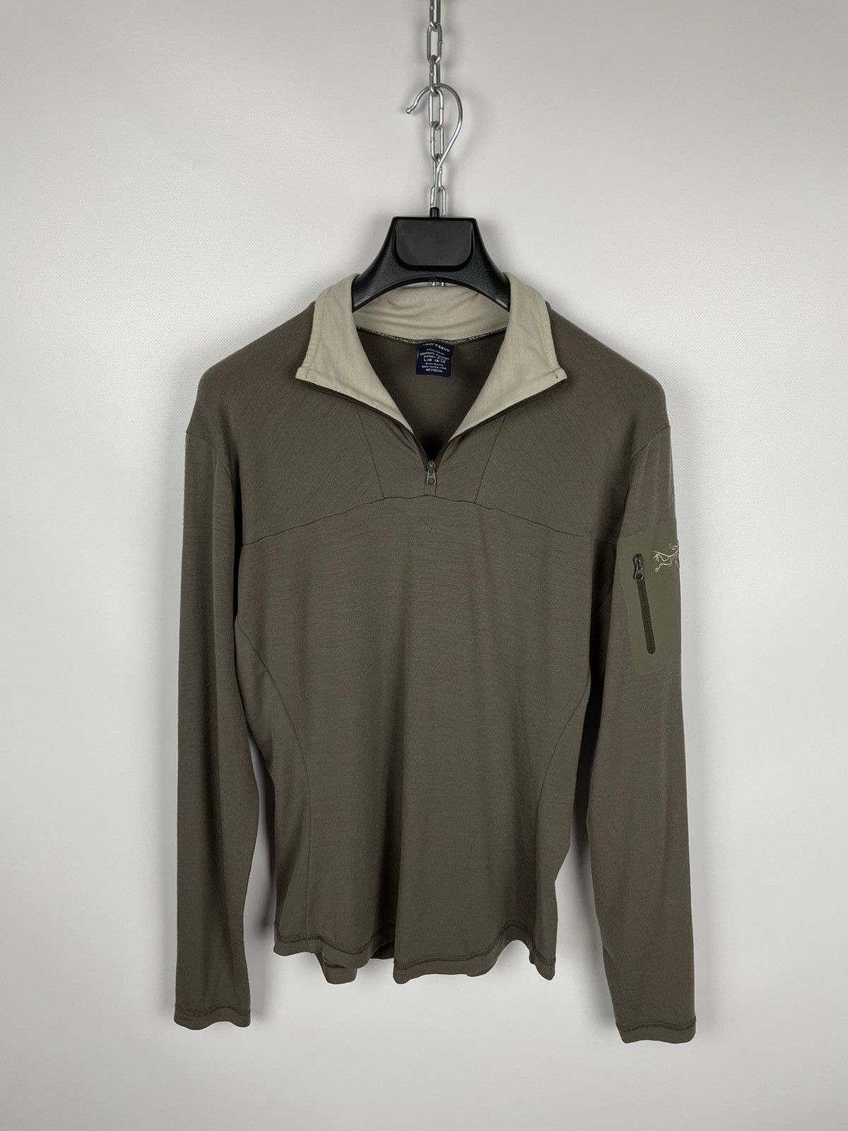 Arc'teryx × Vintage Vintage 00s Arc’teryx Women’s Thermal Long Sleeve T-Shirt Size L / US 10 / IT 46 - 2 Thumbnail