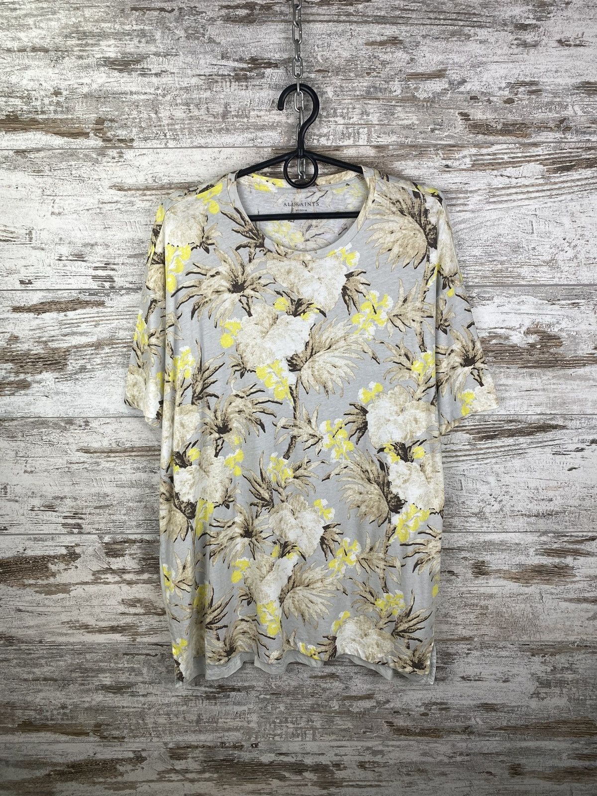 Allsaints Mens AllSaints SENSU SS CREW T Shirt SS tee streetwear Size US M / EU 48-50 / 2 - 1 Thumbnail