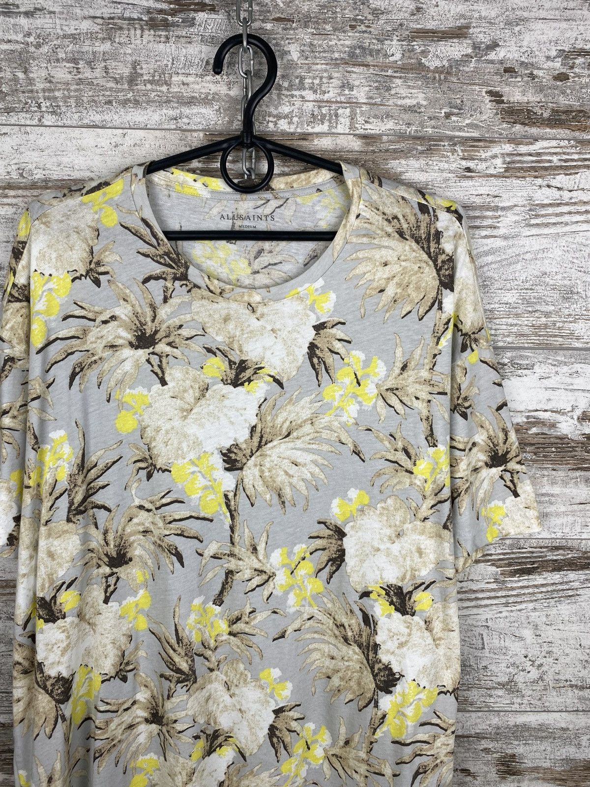 Allsaints Mens AllSaints SENSU SS CREW T Shirt SS tee streetwear Size US M / EU 48-50 / 2 - 2 Thumbnail