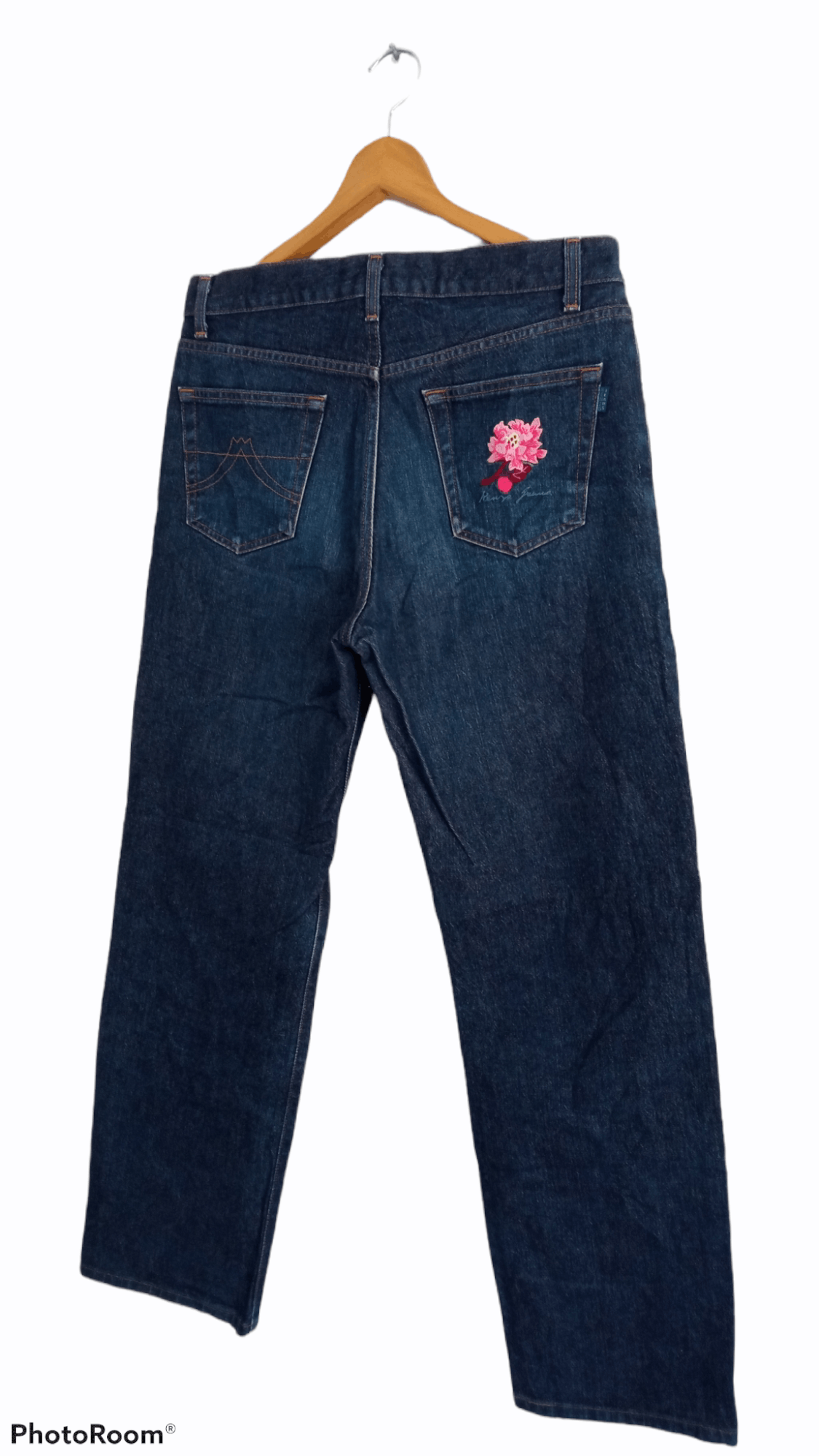 Japanese Brand × Kenzo × Vintage 🔥🔥Vintage Kenzo Embroidery Floral Jeans Denim Size US 33 - 16 Thumbnail