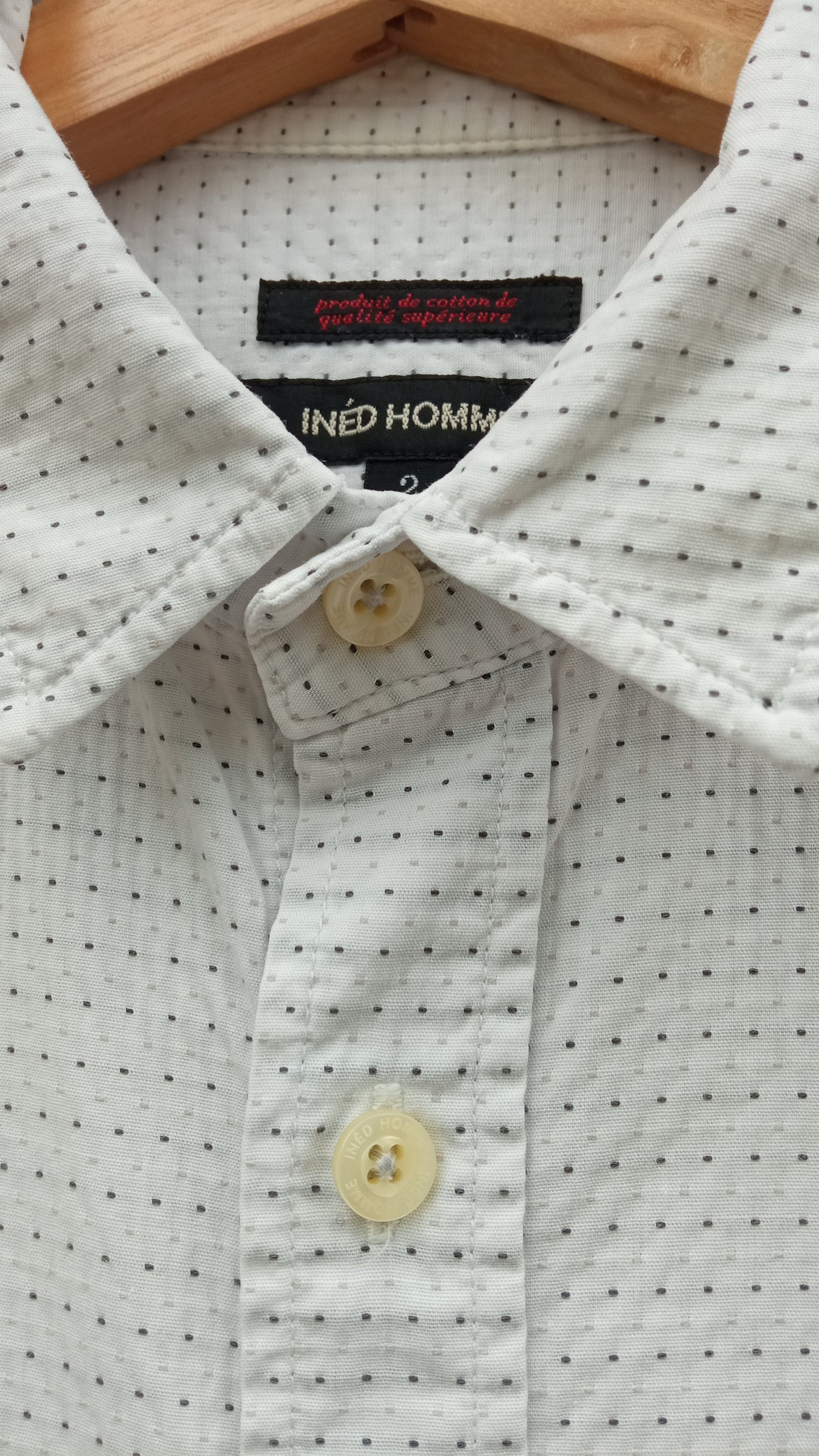Japanese Brand × Vintage × Yohji Yamamoto 🔥🔥Vintage Ined Homme Yohji Yamamoto Shirt Size US M / EU 48-50 / 2 - 20 Thumbnail