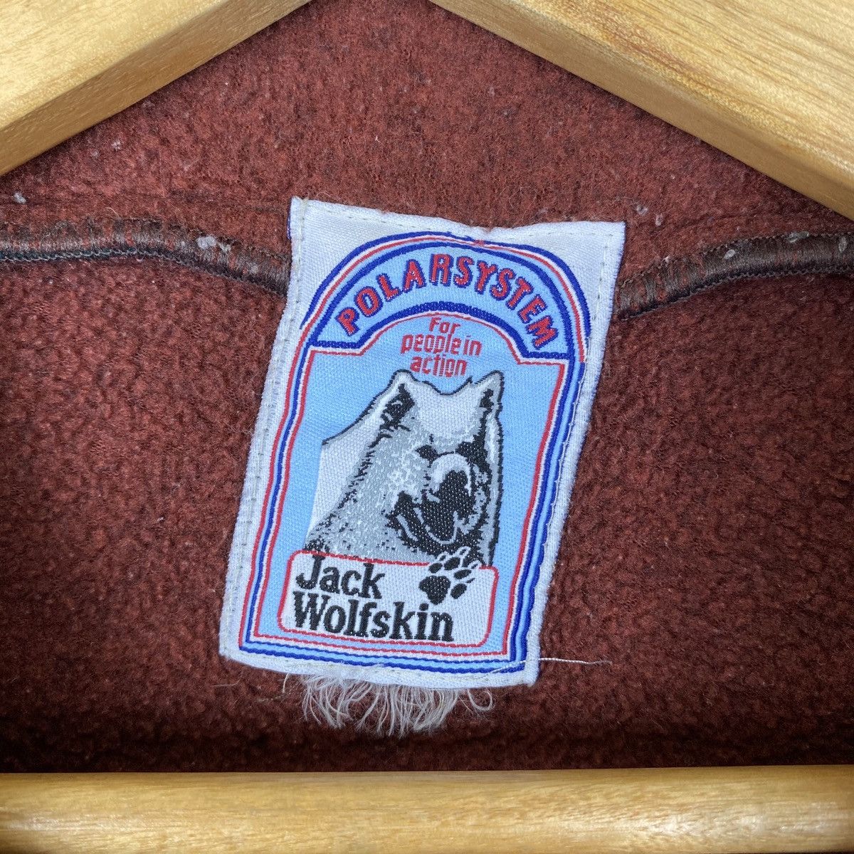 Jack Wolfskin × Vintage Vintage JACK WOLFSKIN Outdoor Fleece Half Zipper Sweatshirt Size US L / EU 52-54 / 3 - 5 Thumbnail