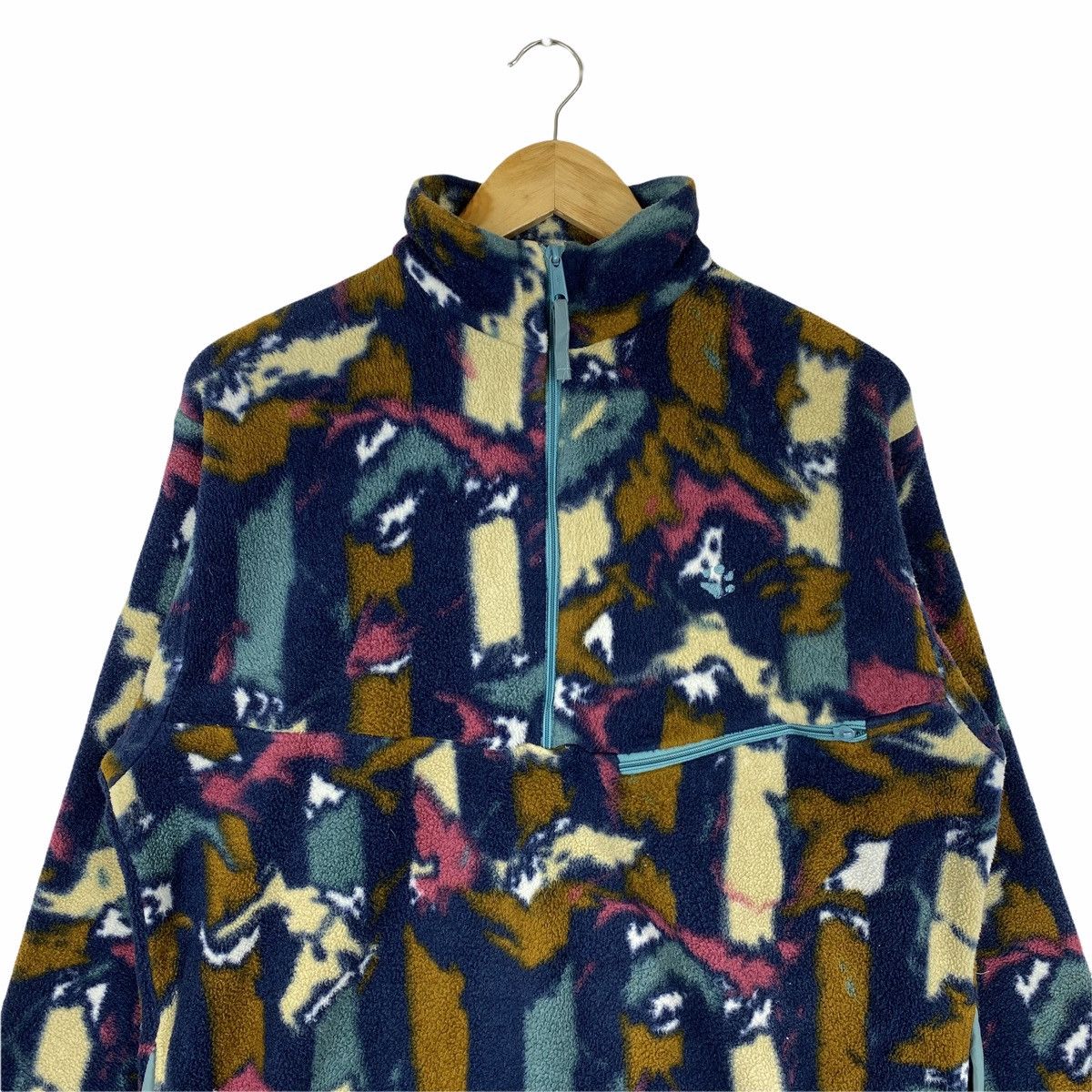 Jack Wolfskin × Vintage Vintage JACK WOLFSKINS Half Zipper Fleece Sweatshirt Size US M / EU 48-50 / 2 - 4 Thumbnail