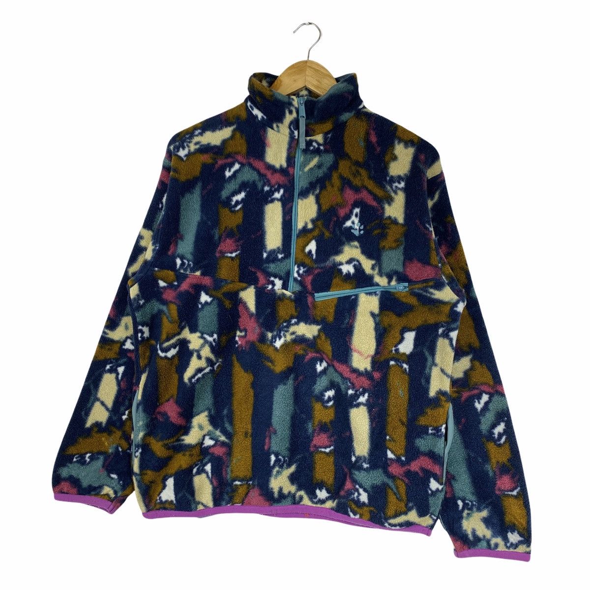 Jack Wolfskin × Vintage Vintage JACK WOLFSKINS Half Zipper Fleece Sweatshirt Size US M / EU 48-50 / 2 - 3 Thumbnail