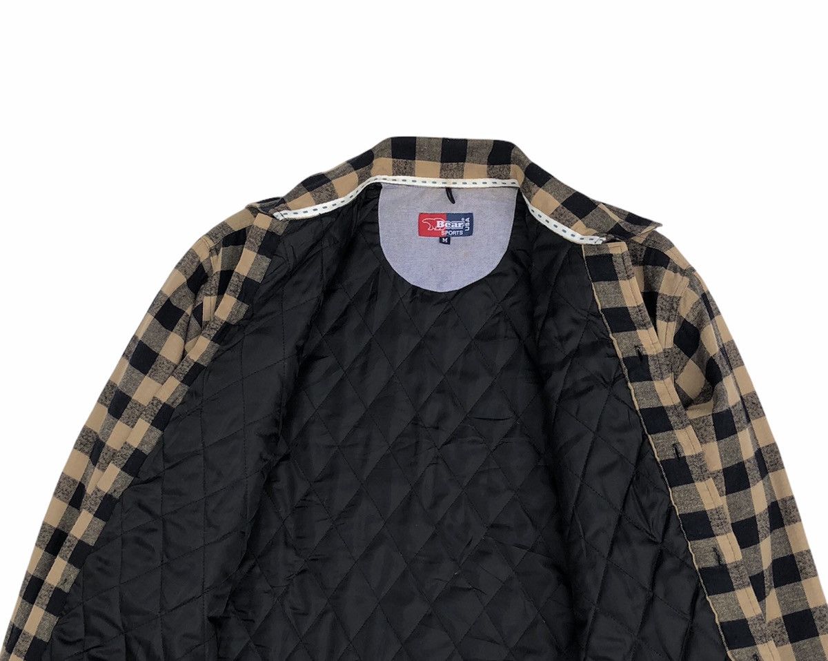 The Mountain Bear USA Sports Quilted Lined Checkered Flannel Jacket Size US M / EU 48-50 / 2 - 8 Thumbnail